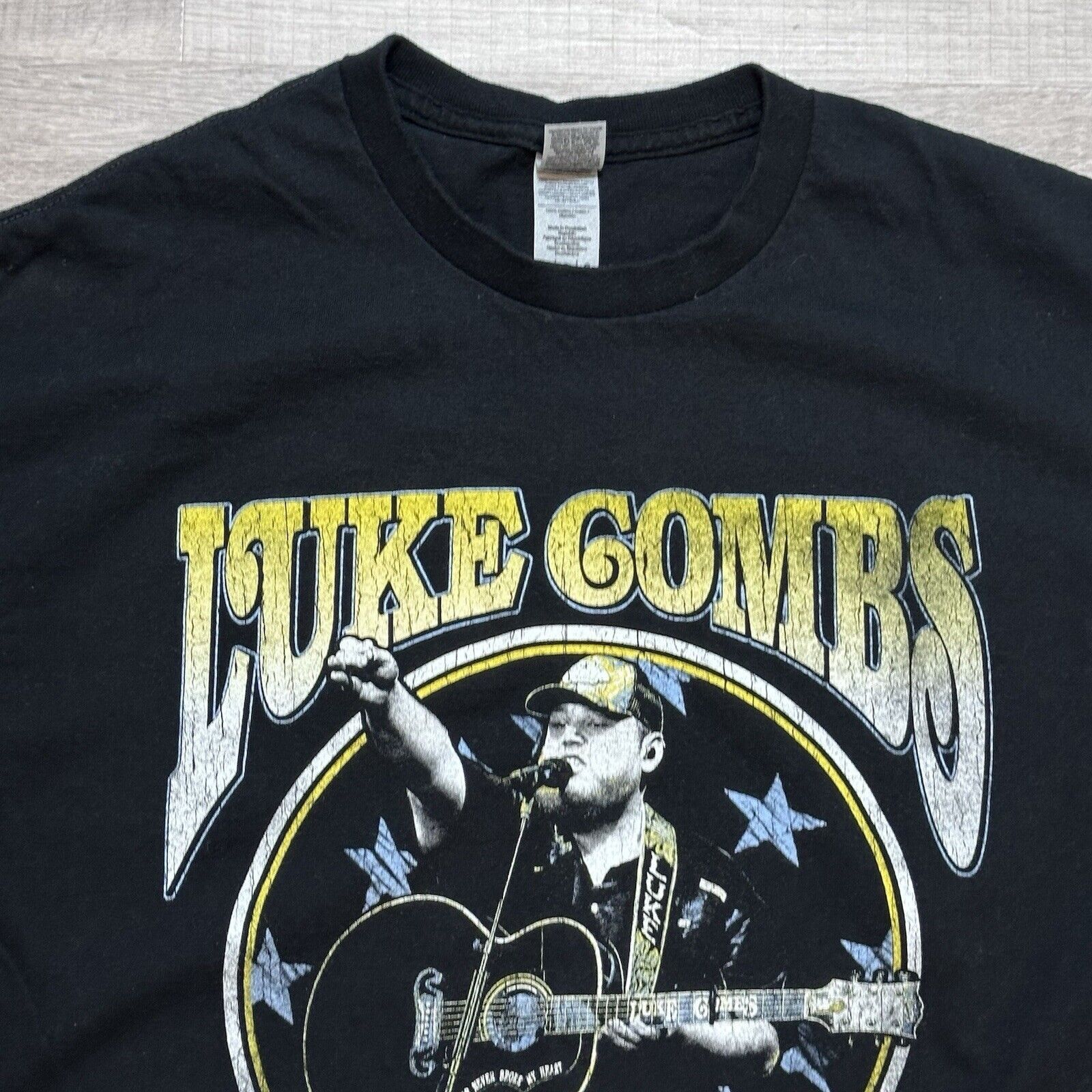Gildan Luke Combs Large T-Shirt What You See Is what You Get Tour Size US L / EU 52-54 / 3 - 6 Thumbnail