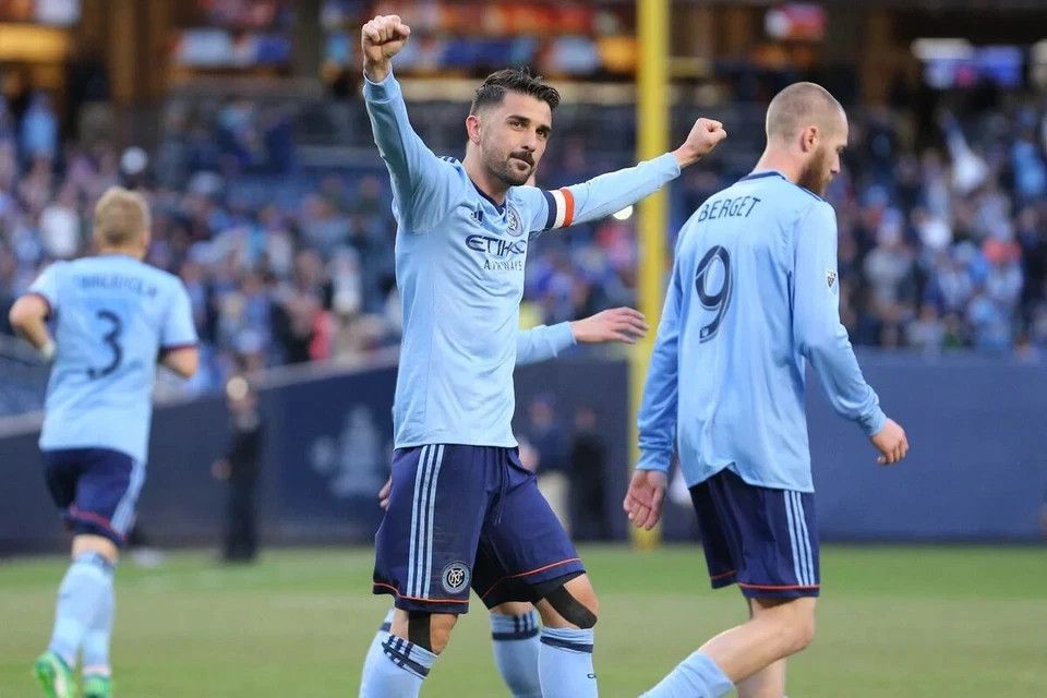 Adidas NEW YORK CITY 2017 2018 HOME FOOTBALL SOCCER JERSEY MLS Size US M / EU 48-50 / 2 - 9 Thumbnail