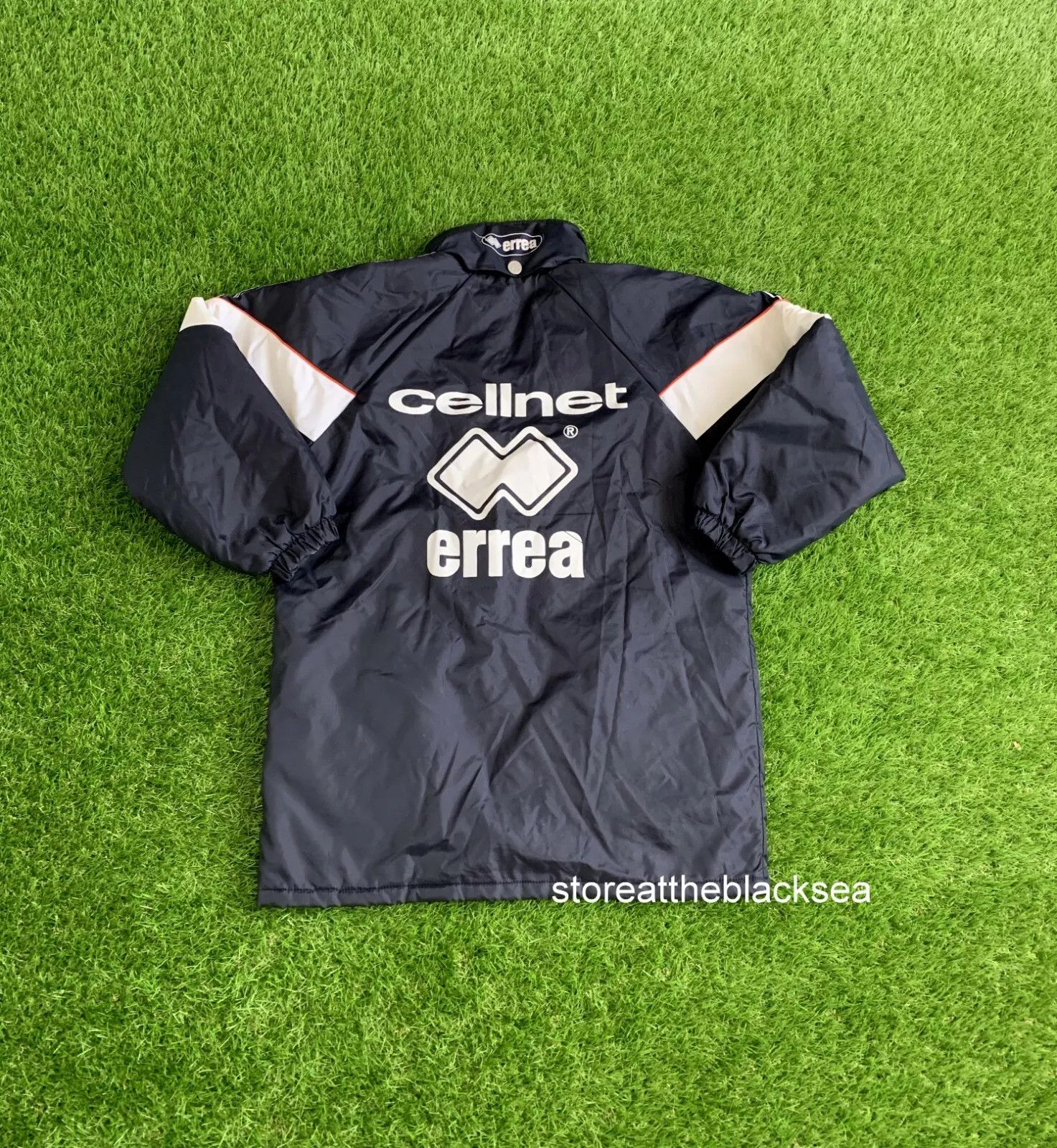 Errea Middlesbrough FOOTBALL SOCCER JACKET COAT PULLOVER ERREA MEN Size US S / EU 44-46 / 1 - 11 Thumbnail