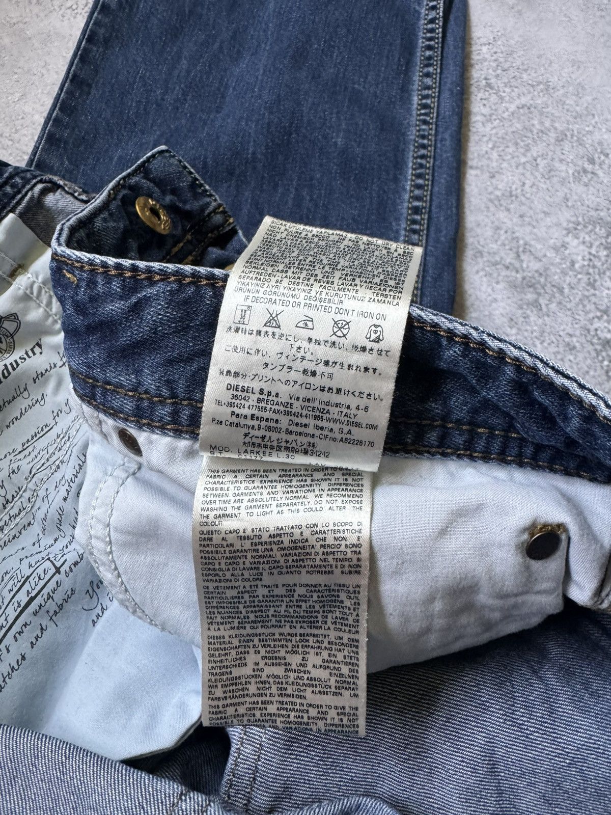 Diesel Vintage Diesel Jeans Avant Garde Size US 36 / EU 52 - 13 Thumbnail