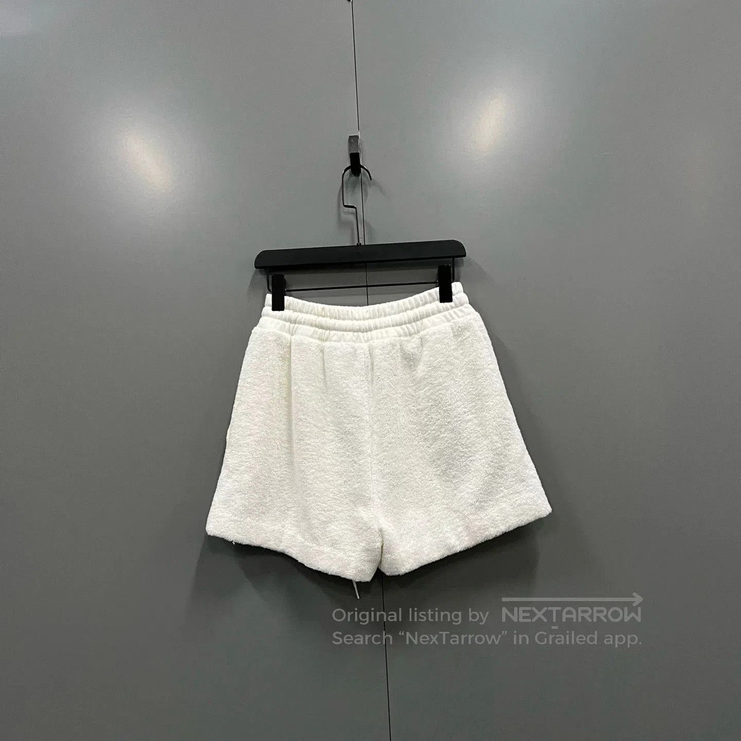Miu Miu Miu Miu Embroidered Drawstring Shorts. Size 35" - 2 Thumbnail