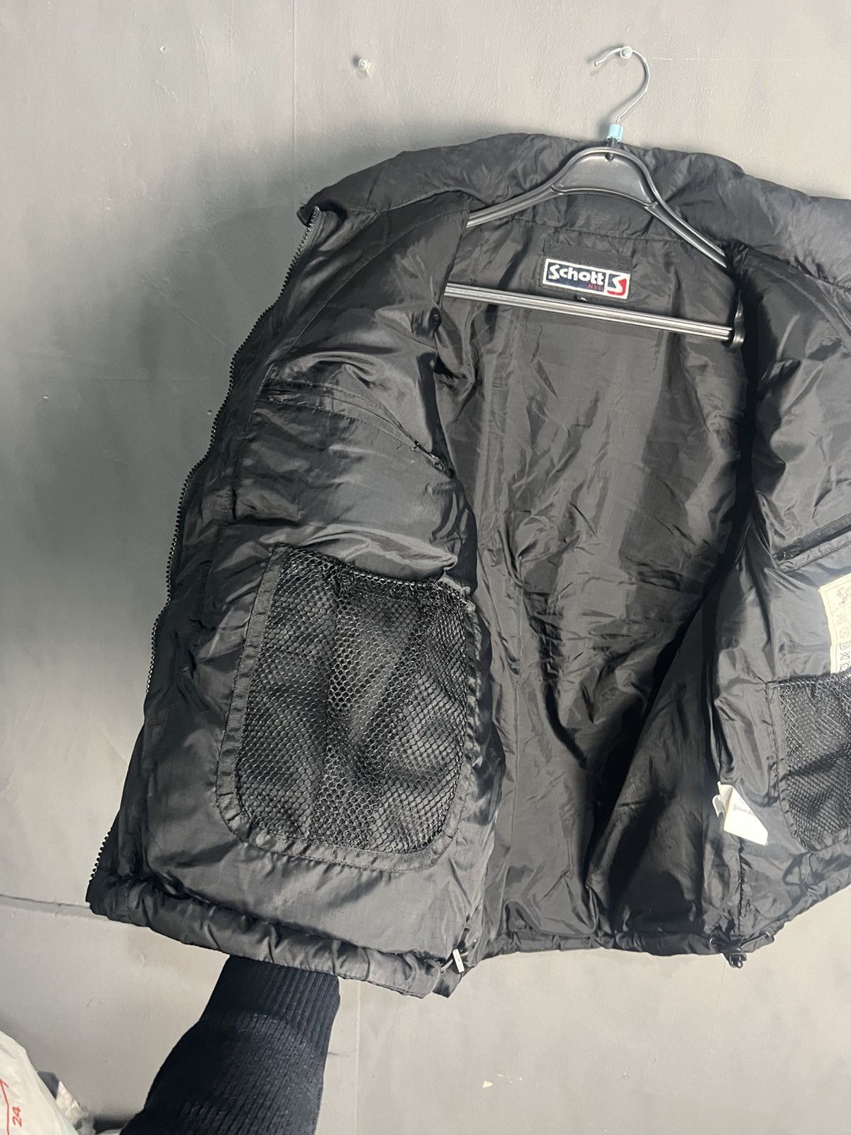 Schott Vintage Schott Down Puffer Vest Size US M / EU 48-50 / 2 - 13 Thumbnail