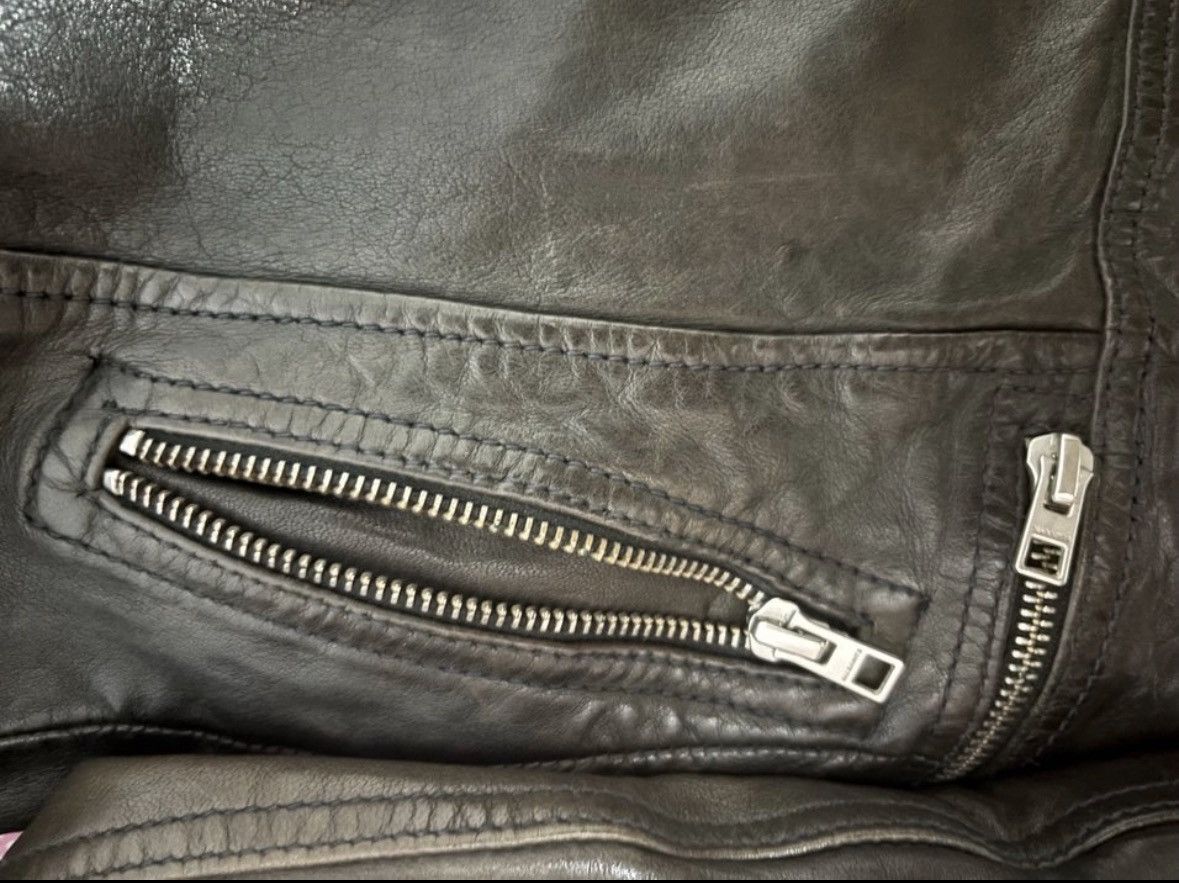 Allsaints AllSaints Leather Jacket Size S / US 4 / IT 40 - 5 Thumbnail
