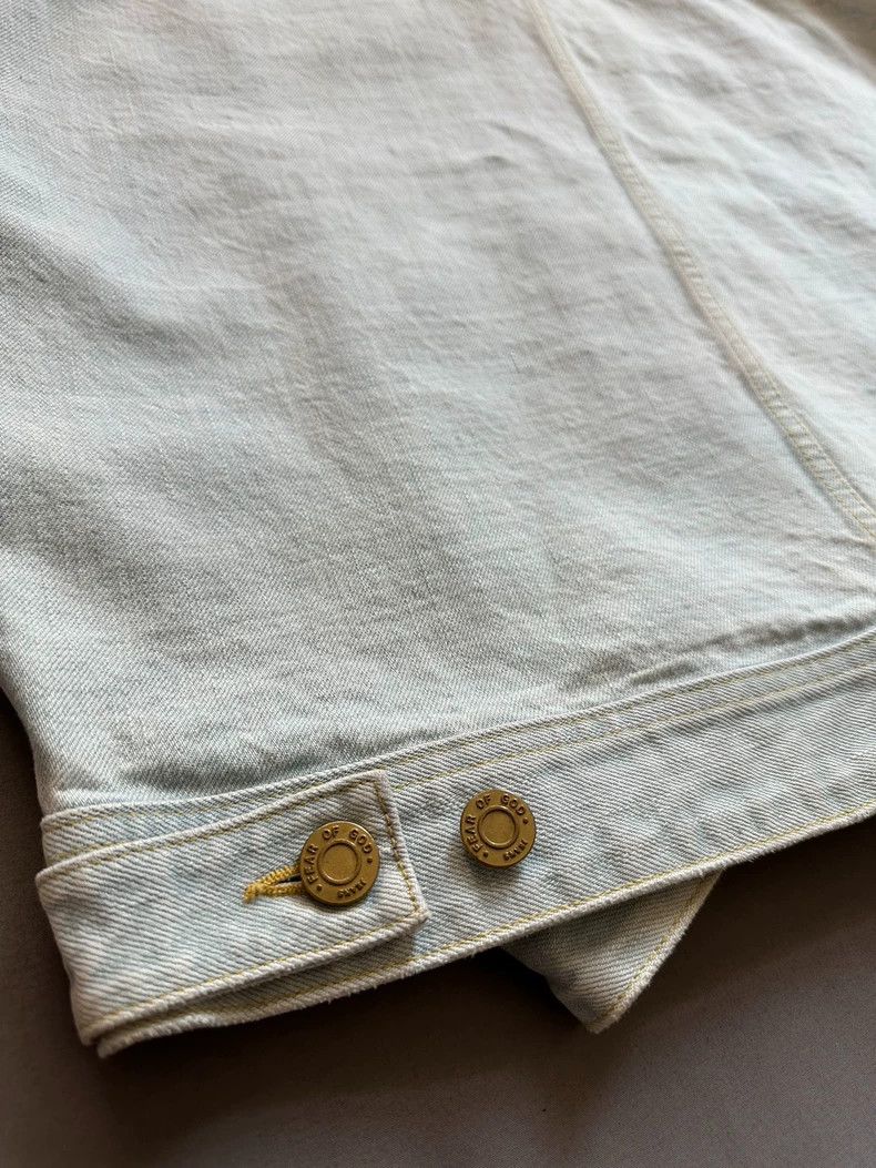 Fear of God Fear of God 5th Ice Blue Denim Jacket Size US S / EU 44-46 / 1 - 8 Thumbnail