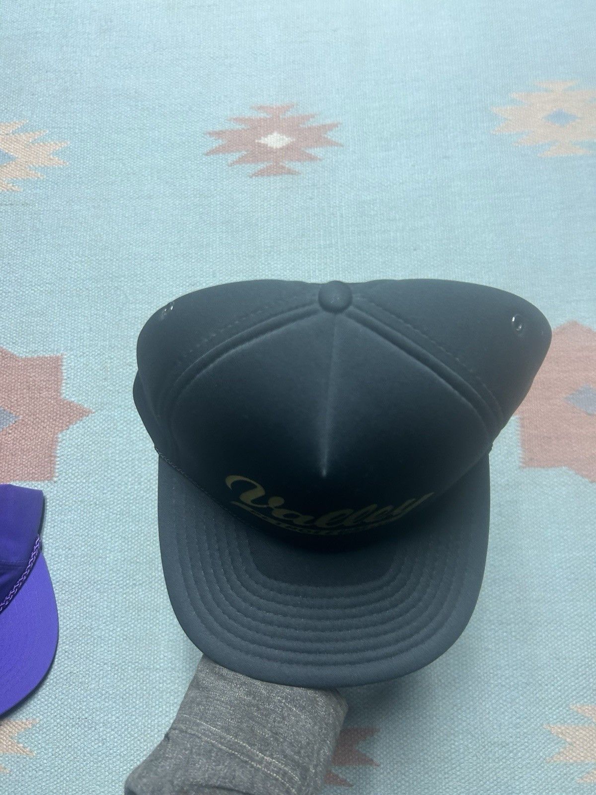 Vintage Vintage SnapBack hat valley petroleum oil Michigan spell out Size ONE SIZE - 3 Thumbnail