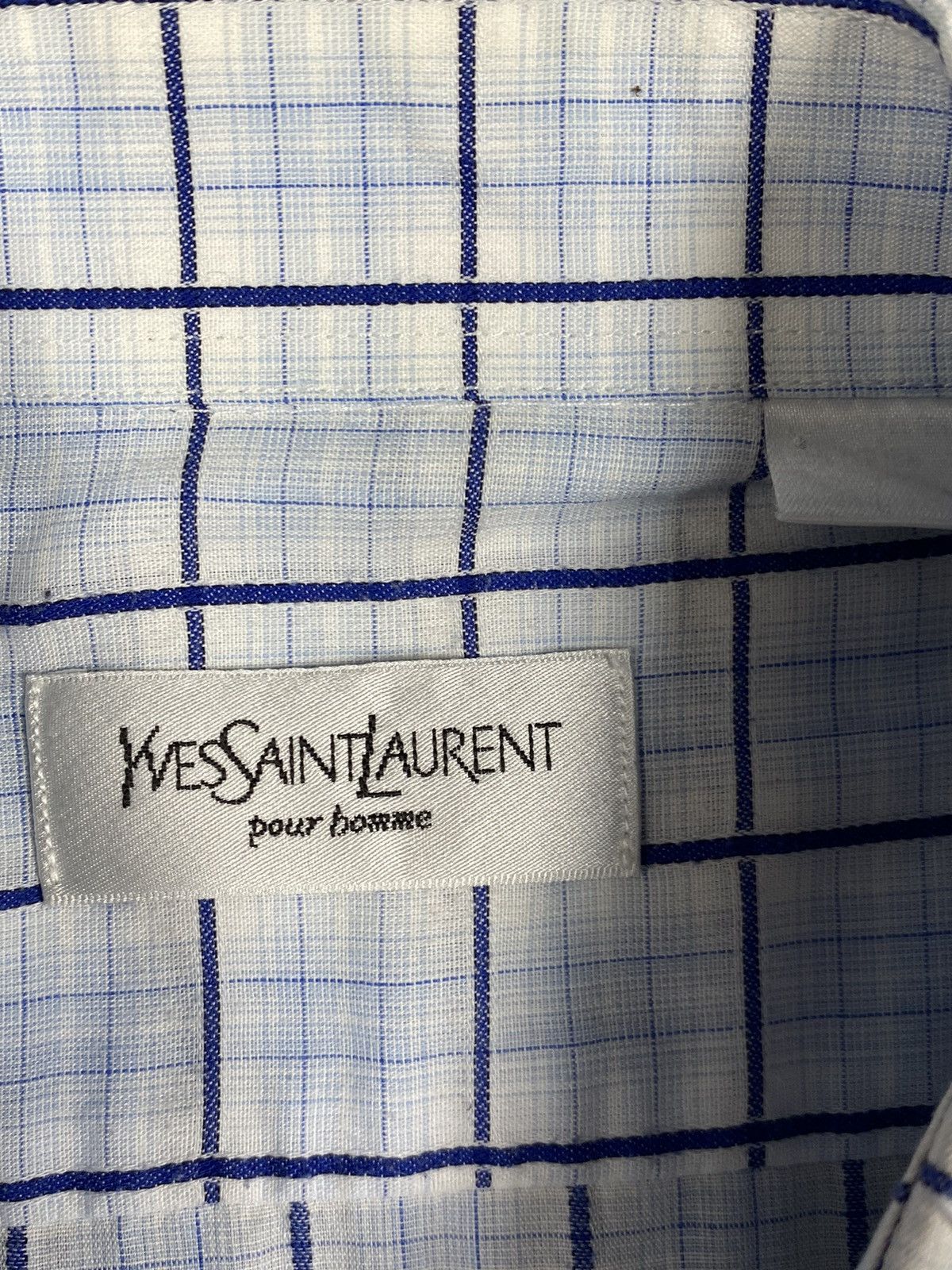 Yves Saint Laurent Vintage Yves Saint Laurent Button Up Shirt Size US L / EU 52-54 / 3 - 10 Thumbnail