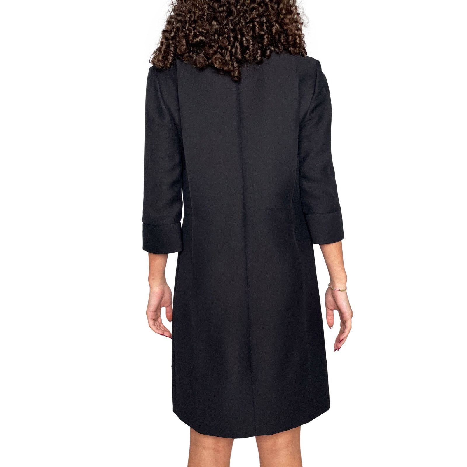 Gucci Black Short Sleeve Dress Size S / US 4 / IT 40 - 6 Thumbnail