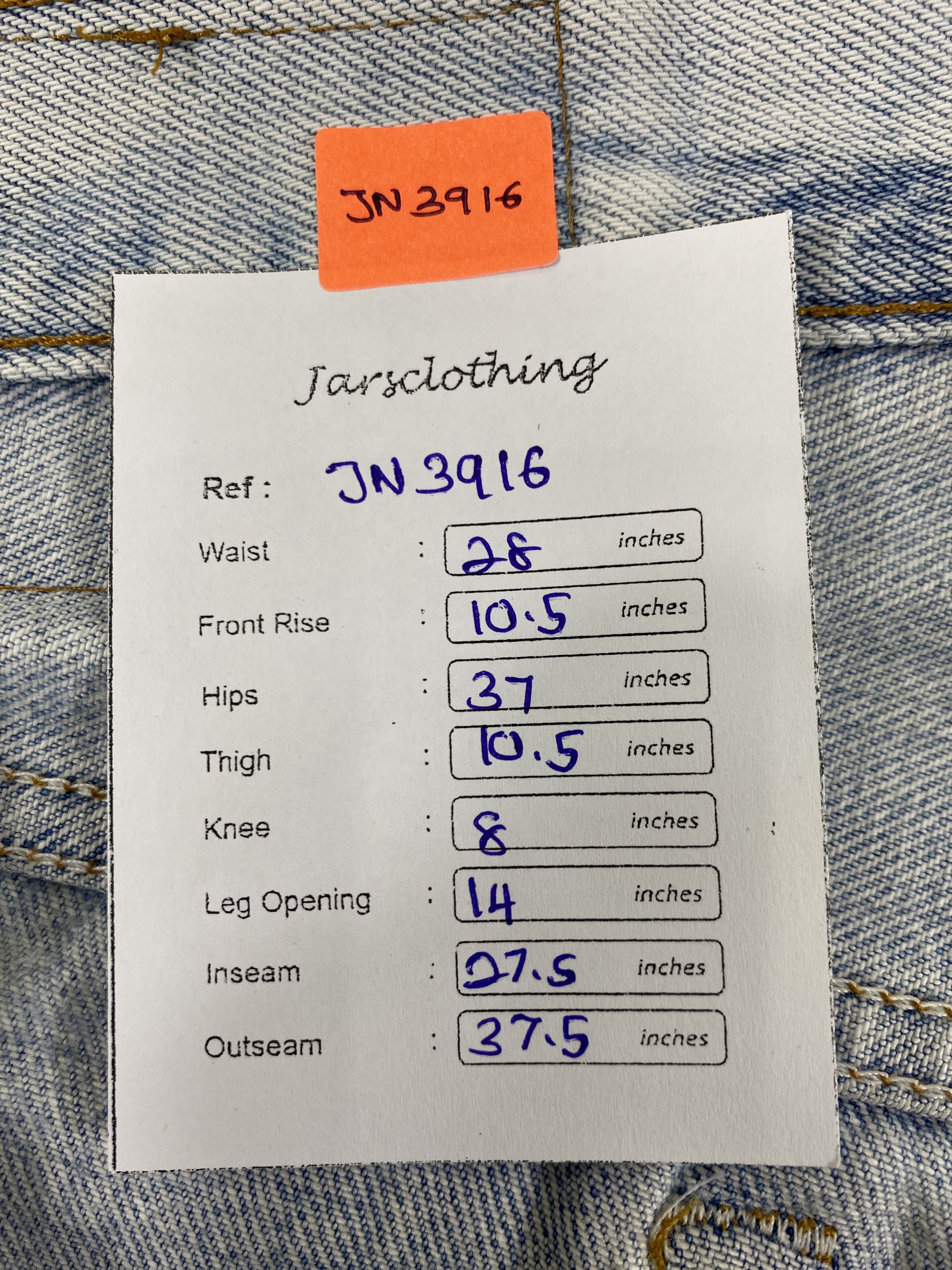Levi's 90s Distressed Blue Vintage Levi's 501 Jeans 28x27.5- JN3916 Size US 28 / EU 44 - 8 Thumbnail