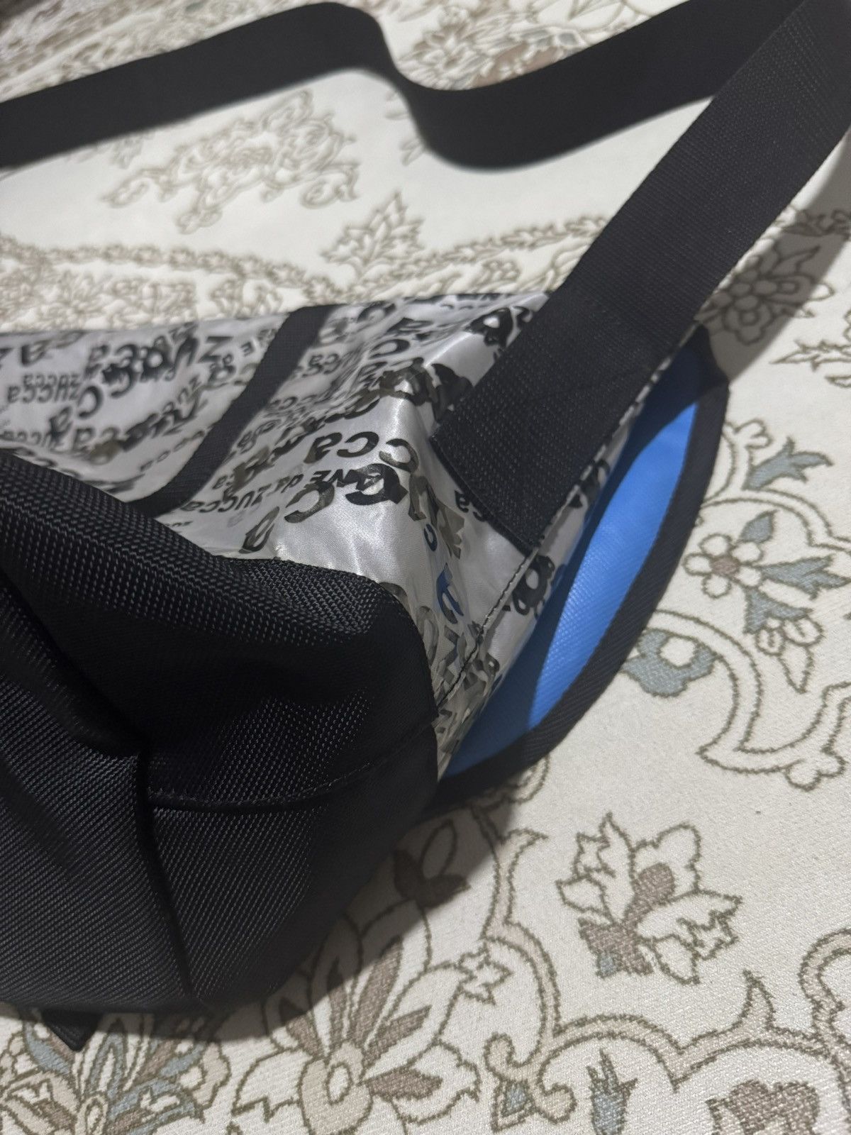 CABANE de ZUCCa × Issey Miyake × Zucca Super Big Monogram Zucca Bike Messenger Bag Size ONE SIZE - 7 Thumbnail