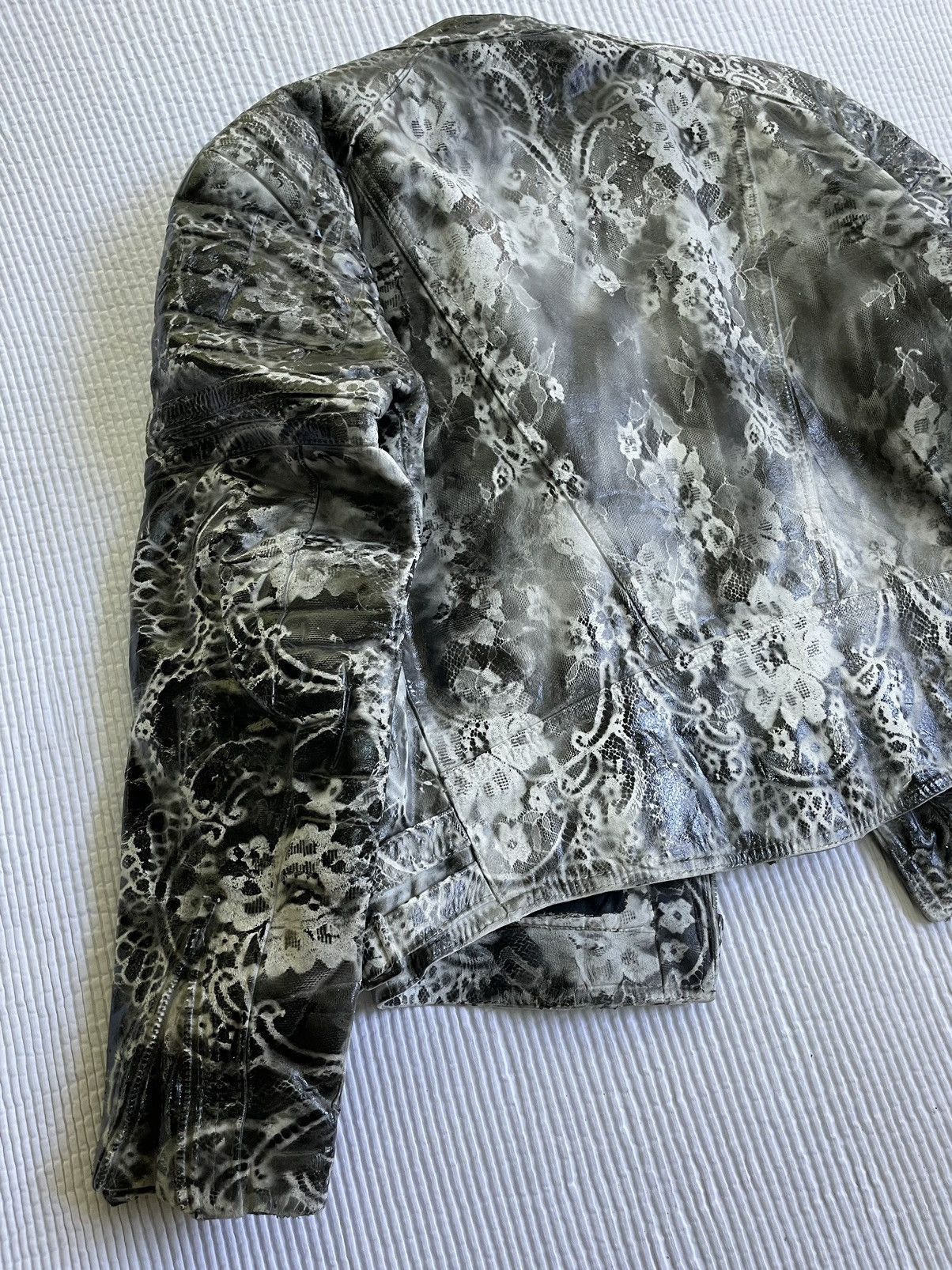Handmade PERFECT SEXY CAFE RACER MOTO JACKET Size US M / EU 48-50 / 2 - 12 Thumbnail