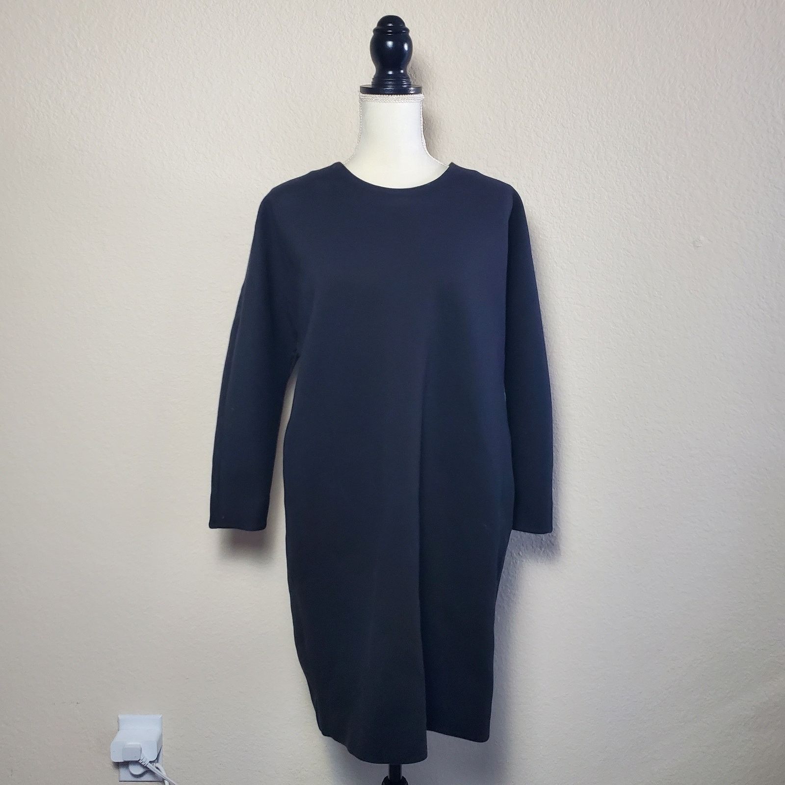 Everlane Everlane Black Mini Dress Large Size L / US 10 / IT 46 - 1 Thumbnail