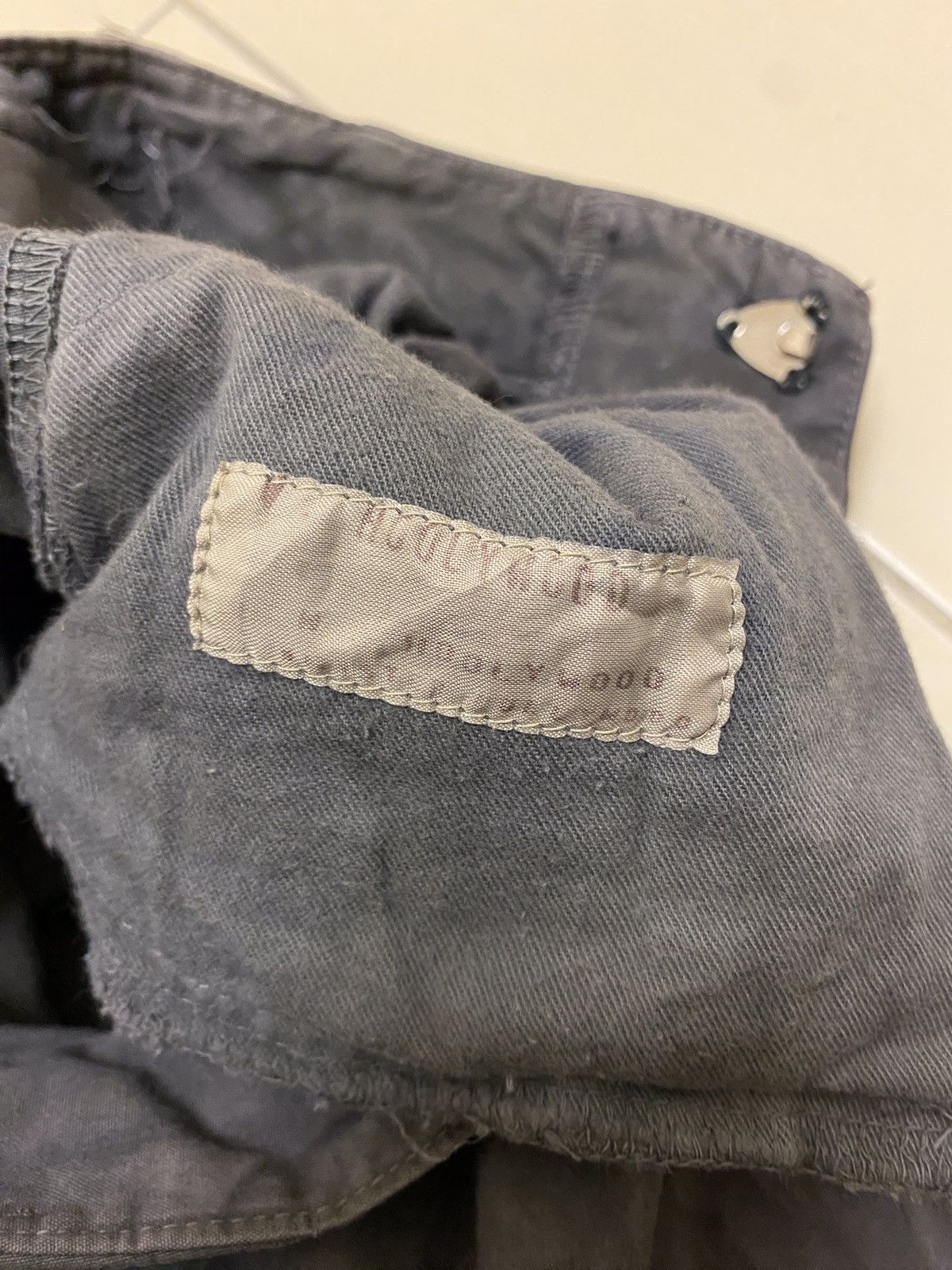 Japanese Brand × N.Hoolywood N. Hoolywood Flare Cargo Pants Size 27" / US 4 / IT 40 - 8 Thumbnail