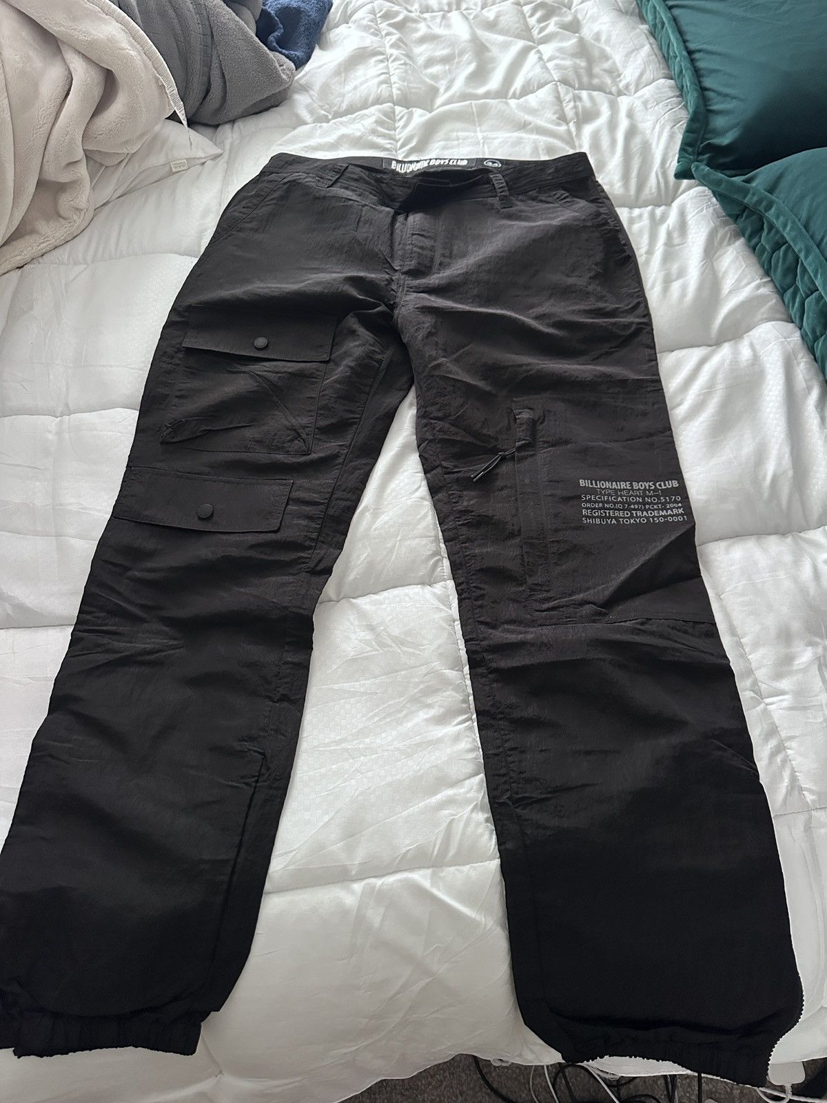 Billionaire Boys Club Billionaire Boys Club Mineral Black Pant Size US 34 / EU 50 - 1 Thumbnail