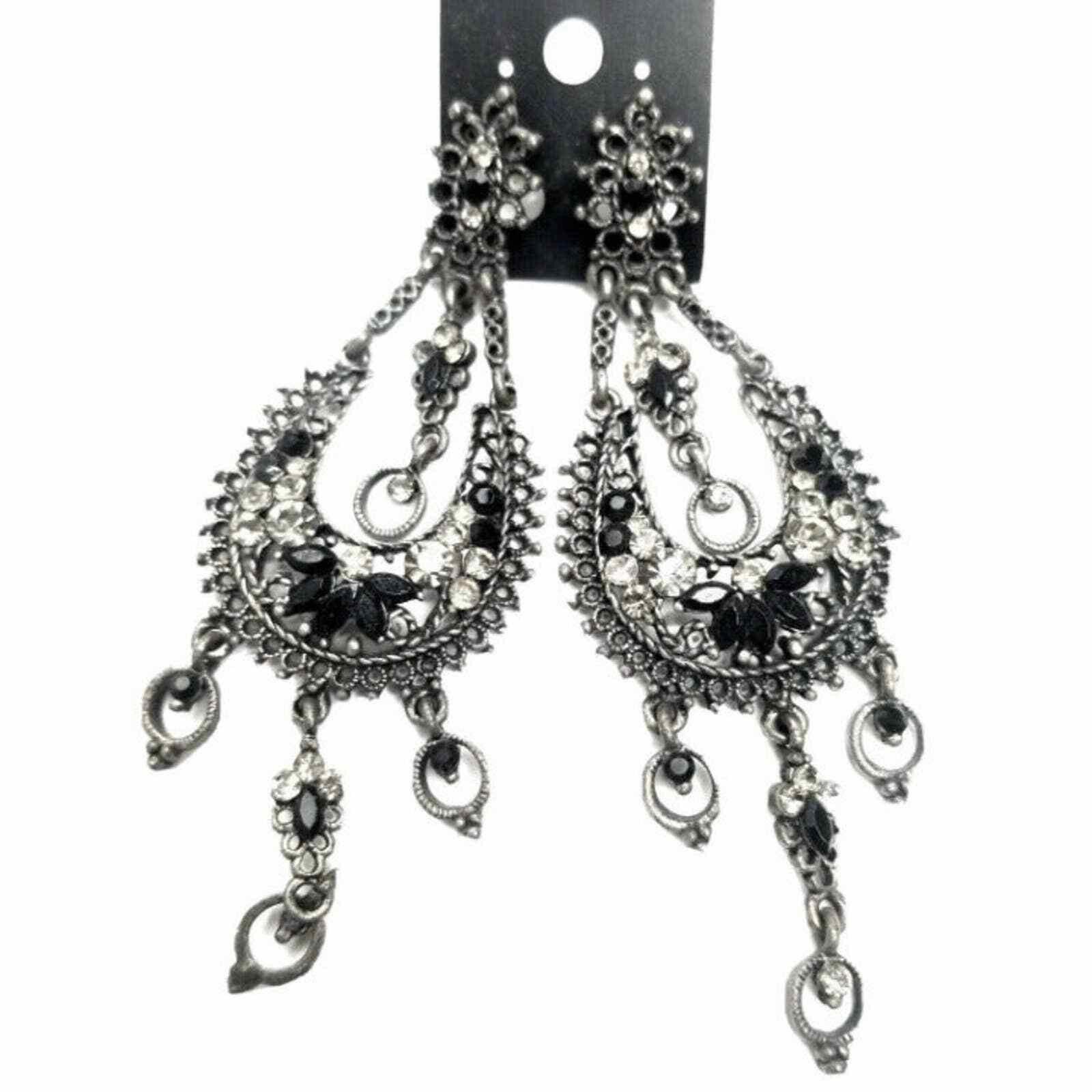 The Unbranded Brand Earrings Women Fashion Jewelry Chandelier Dangly Pierce Stu Size ONE SIZE - 1 Thumbnail