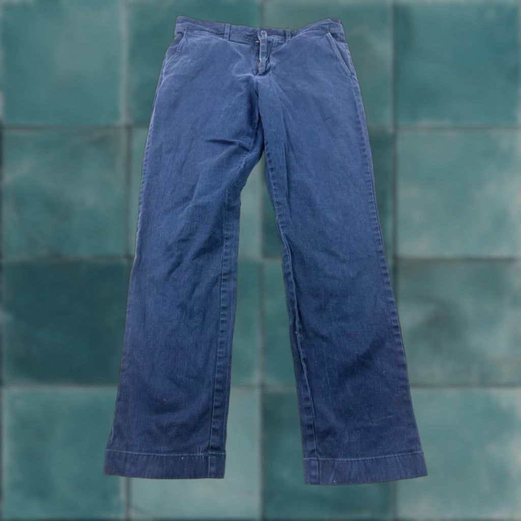 J.Crew J.Crew Pants Men’s 33x32 Blue Chino 770 Preppy Stretch Size US 33 - 1 Thumbnail