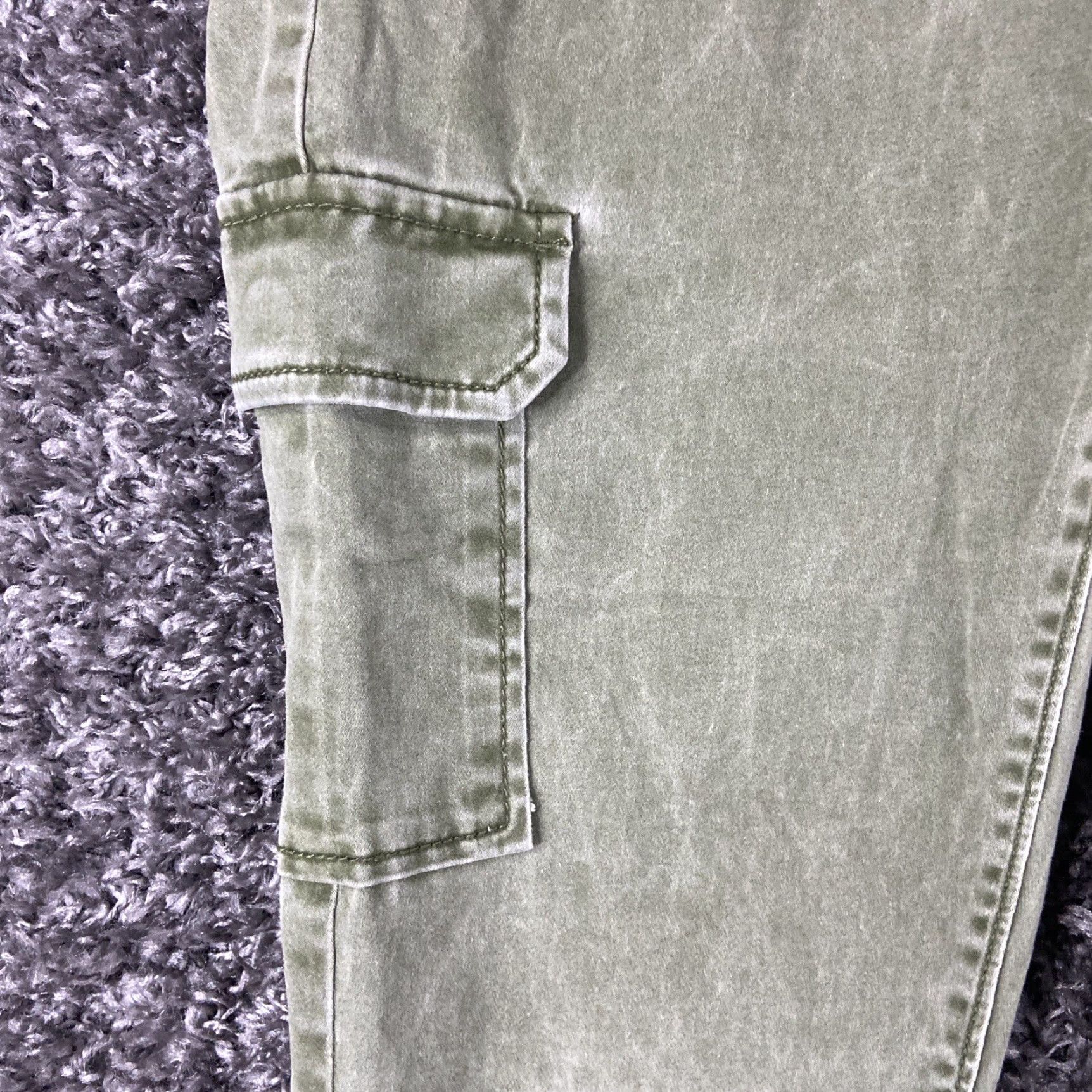 Loft VINTAGE Loft Green Skinny Pants Women's Size 4 Ankle Cropped for Women Size 27" / US 4 / IT 40 - 3 Thumbnail