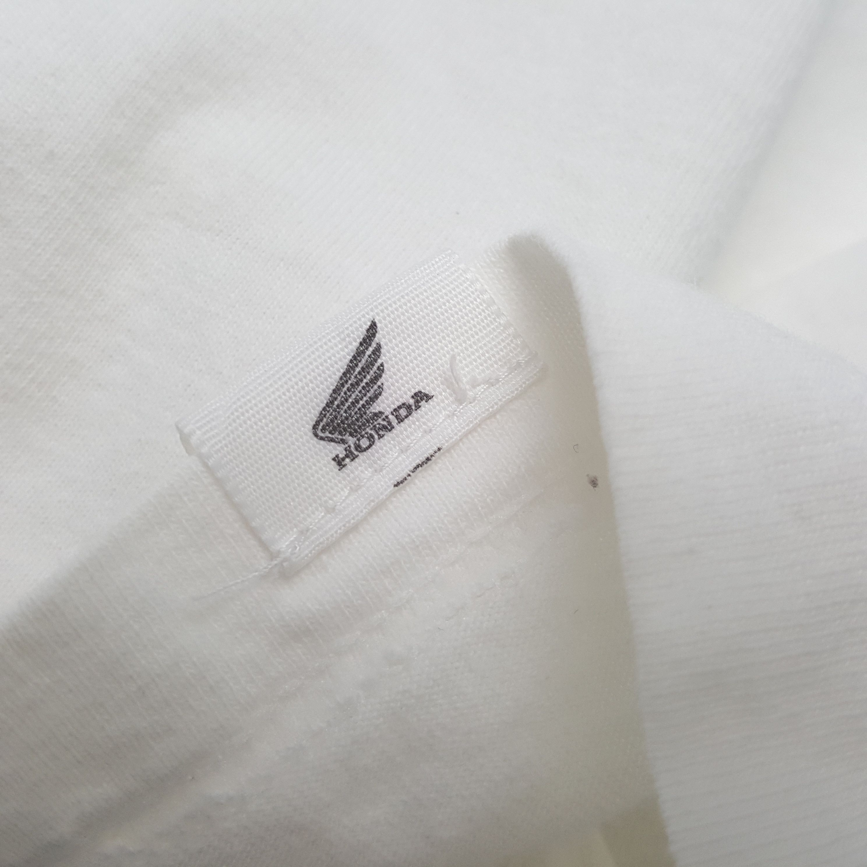 Honda × Vintage Vintage HONDA Japanese Racing Team T-Shirts Size US L / EU 52-54 / 3 - 5 Thumbnail