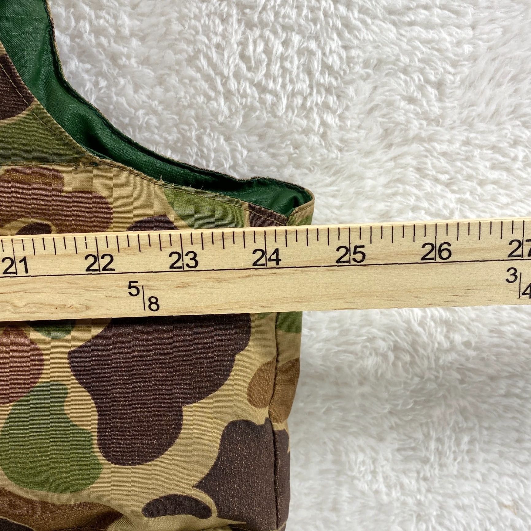 Vintage VINTAGE Woods Bag & Canvas Goose Vest Mens Large Down Filled Camo Puffer Hunting Goose - Made in Canada Size US L / EU 52-54 / 3 - 5 Thumbnail