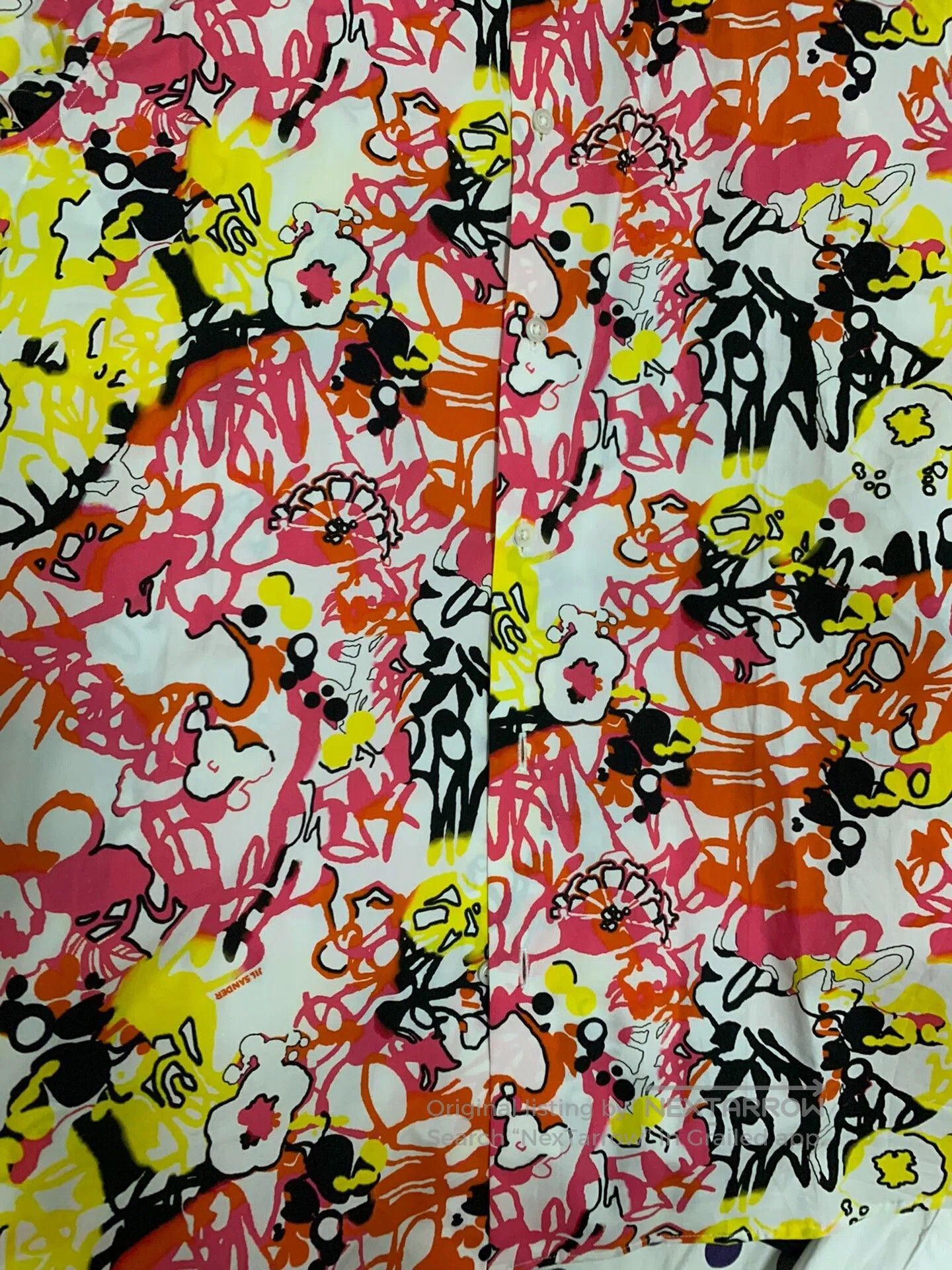 Jil Sander JIL SANDER SS13 Artist Collaboration Shirt. Size US XXS / EU 40 - 2 Thumbnail