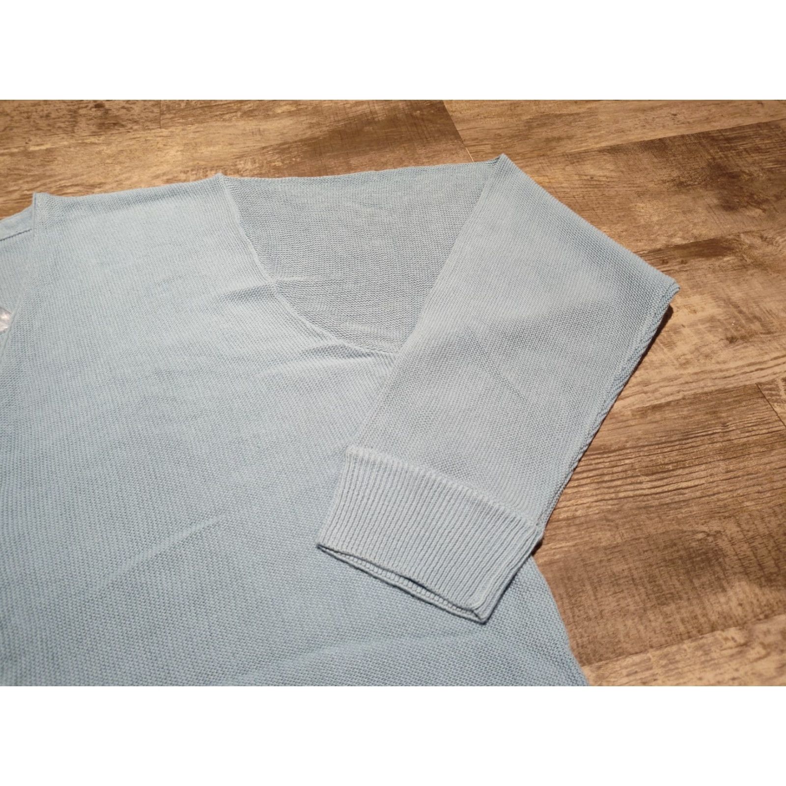 Dockers VINTAGE Dockers Men’s XL Light Blue Casual Golf Cardigan Sweater 90s preppy knit Size US XL / EU 56 / 4 - 3 Thumbnail