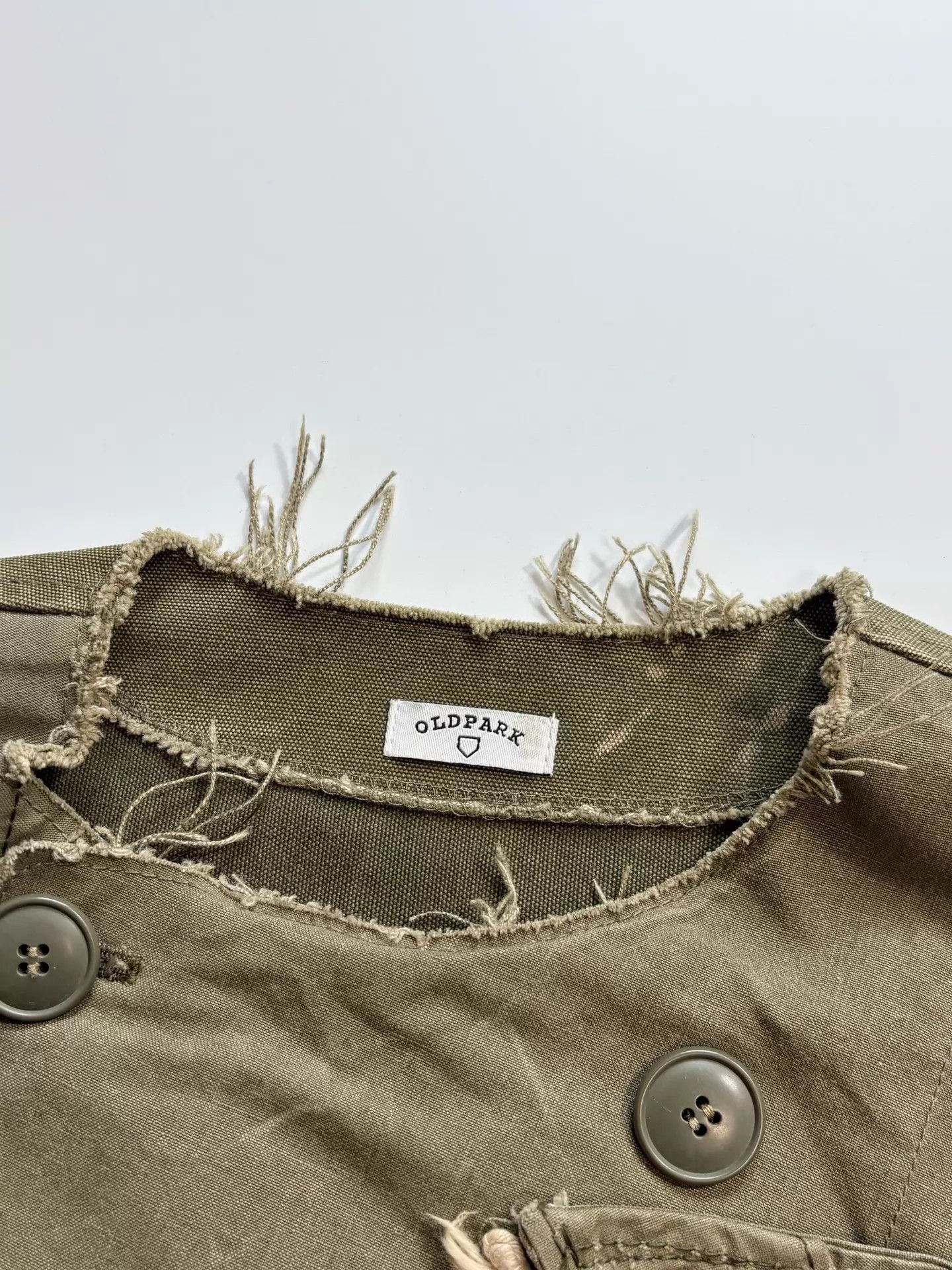 Old Park OLD PARK Jun Fabric Patchwork Jacket (Antique H/W) Size US S / EU 44-46 / 1 - 7 Thumbnail