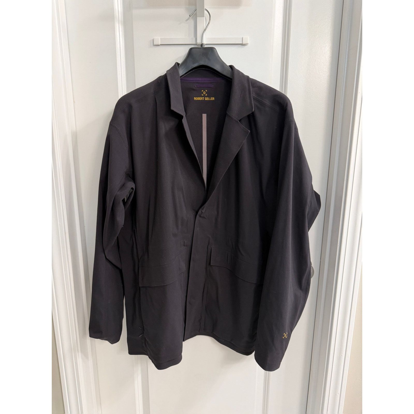 Robert Geller lululemon x Robert Geller Reversible Jacket Blazer Black XL Size US XL / EU 56 / 4 - 1 Thumbnail