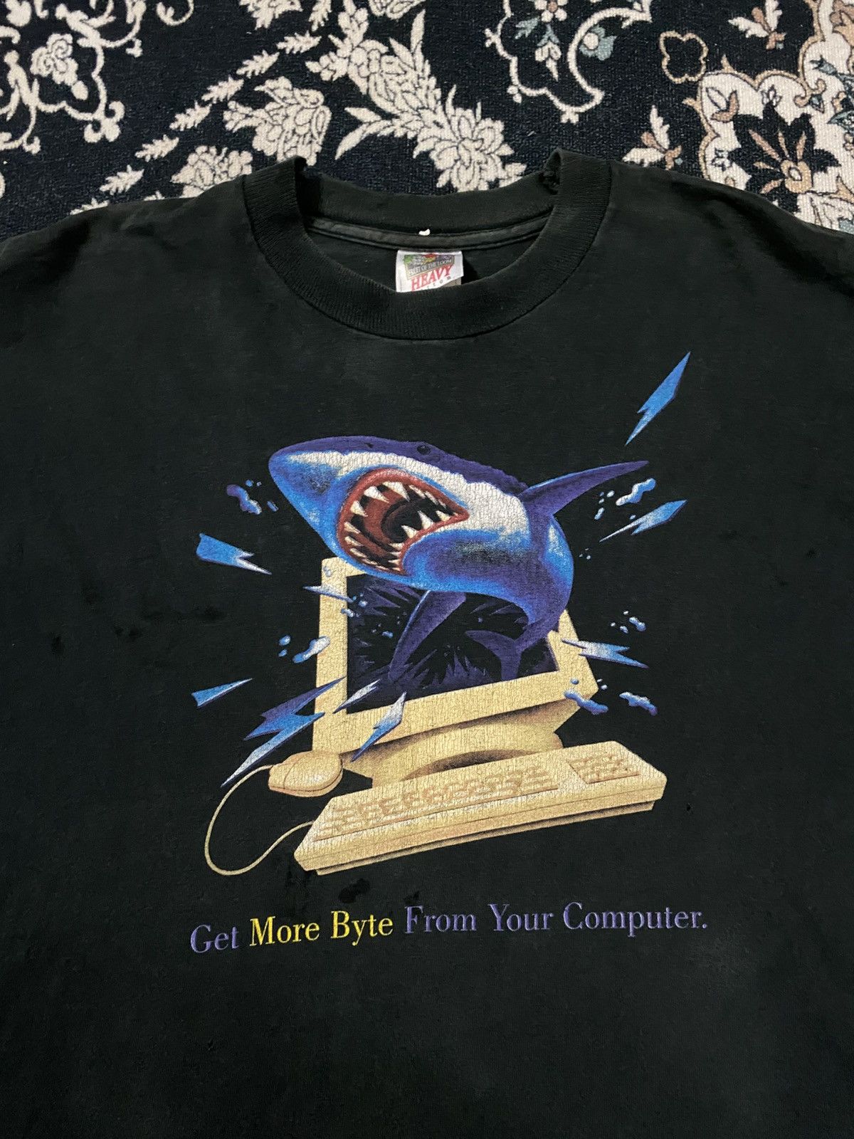 Apple × Vintage Vintage apple tee 90’s tech Size US L / EU 52-54 / 3 - 2 Thumbnail