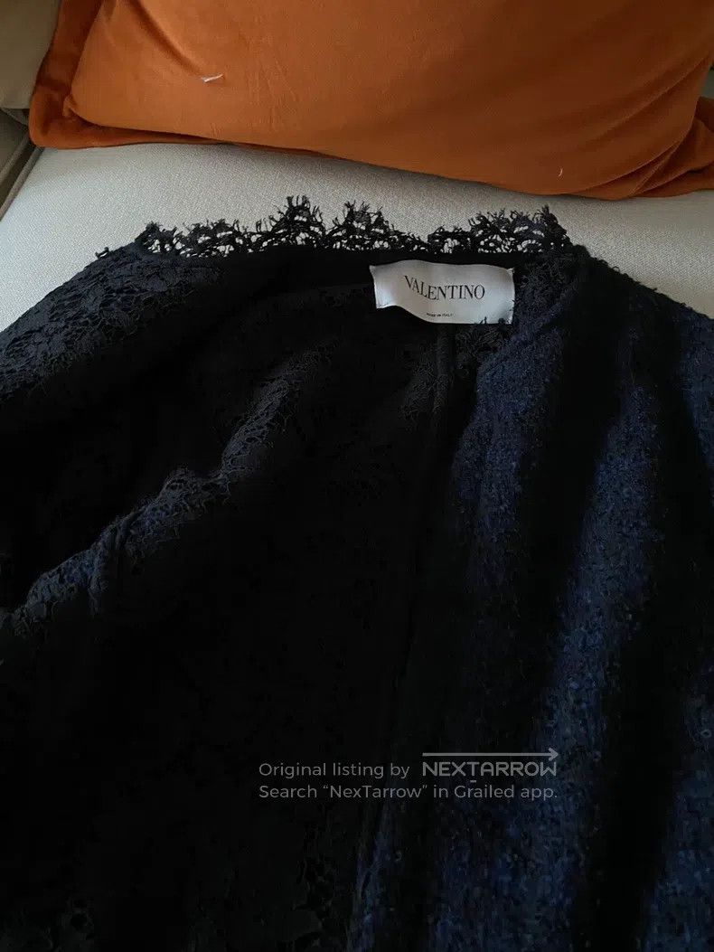 Valentino Valentino Lace wool coat Size S / US 4 / IT 40 - 5 Thumbnail