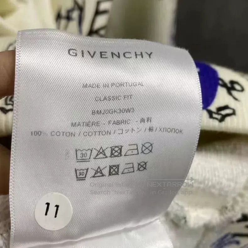 Givenchy Givenchy Beige Spray Can Pattern Logo Hoodie Size US M / EU 48-50 / 2 - 3 Thumbnail