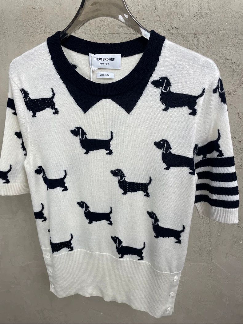 Thom Browne Thom browne Size 2 Beige Tibetan green puppy four-striped Size M / US 6-8 / IT 42-44 - 4 Thumbnail