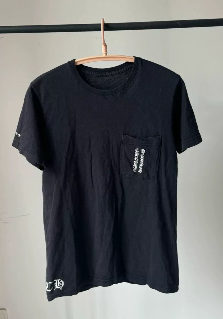 Chrome Hearts chrome hearts black short sleeve t-shirt Size US S / EU 44-46 / 1 - 1 Thumbnail