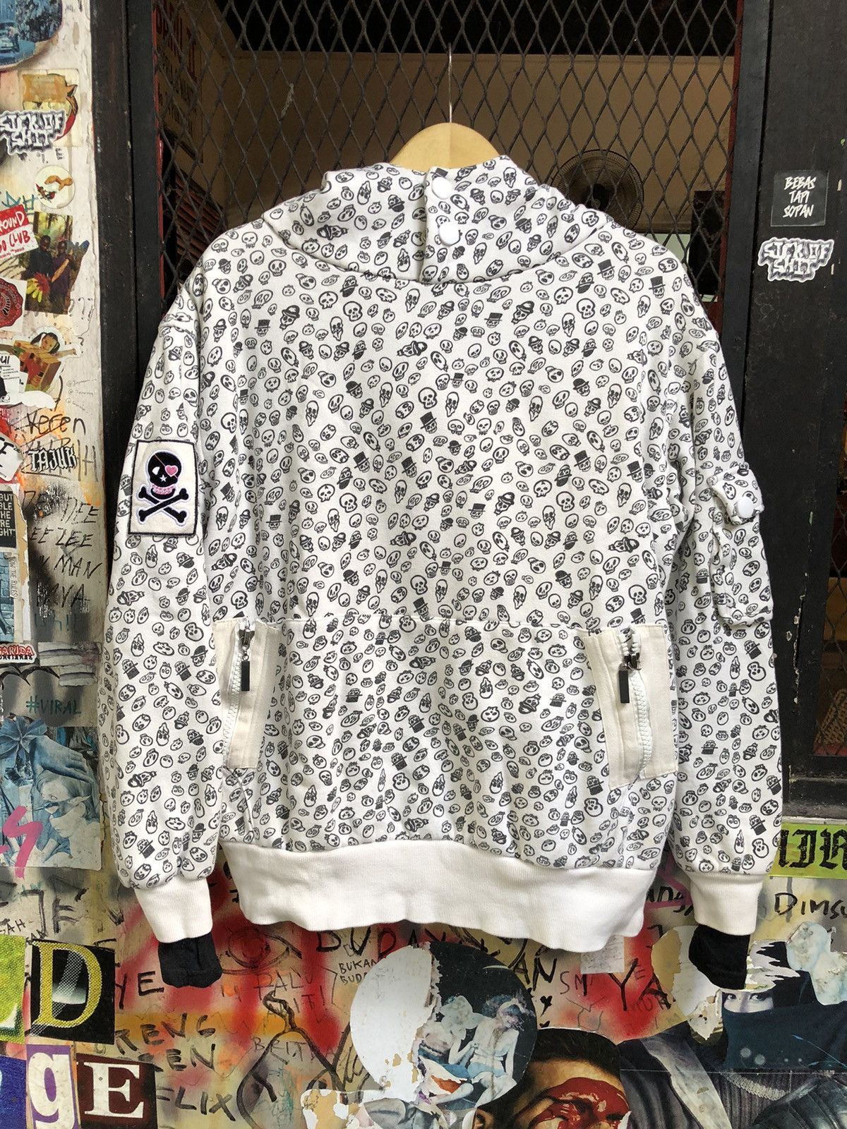 JAPANESE SKULL HOODIE FULL PRINT LGBSTYLE