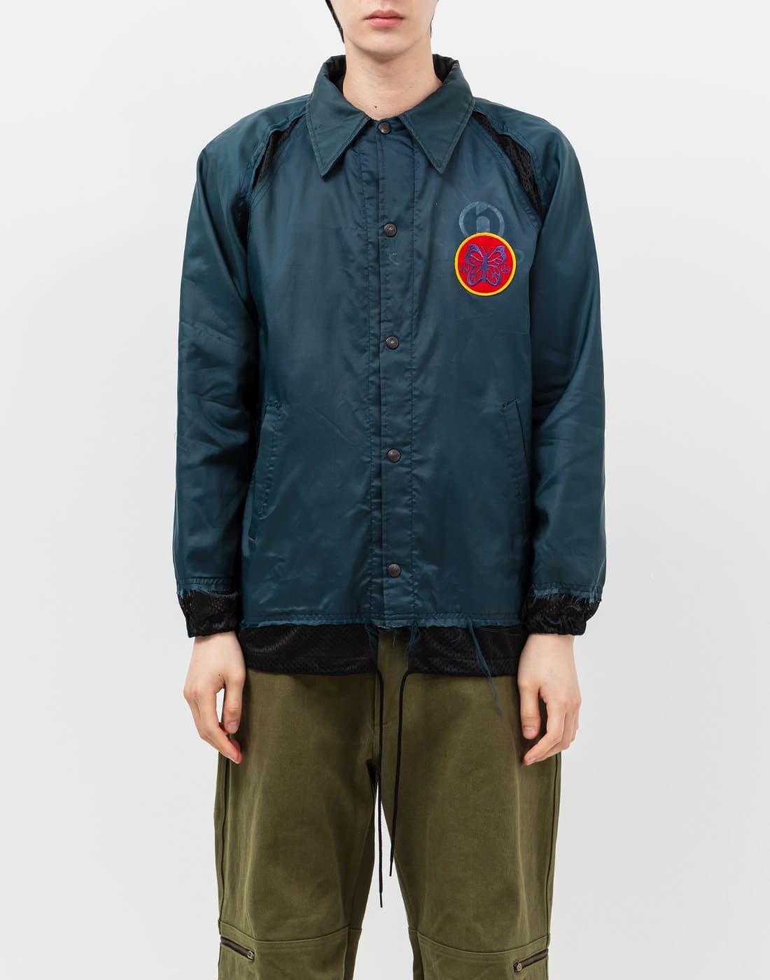 Needles o1h1sh10525 Coach Jacket in Multicolor Size US M / EU 48-50 / 2 - 2 Thumbnail
