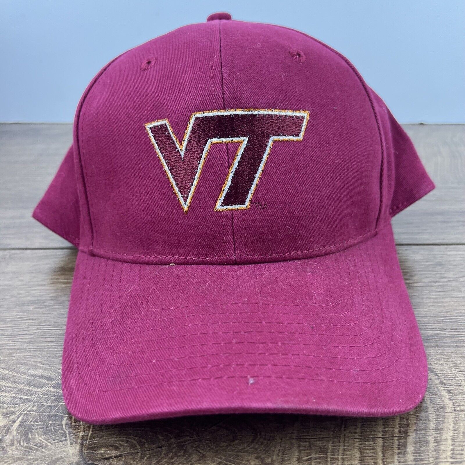 Other Virginia Tech Hokies Hat Red Cap Adjustable Tech Hokies Red Size ONE SIZE - 2 Thumbnail