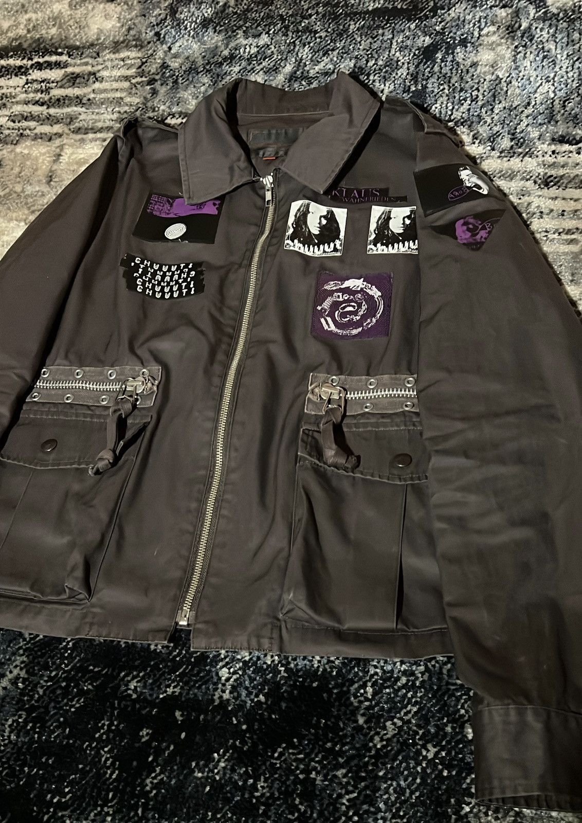Undercover Undercover SS06 “T” Klaus / Chuuut Patch Work Jacket Size US M / EU 48-50 / 2 - 3 Thumbnail