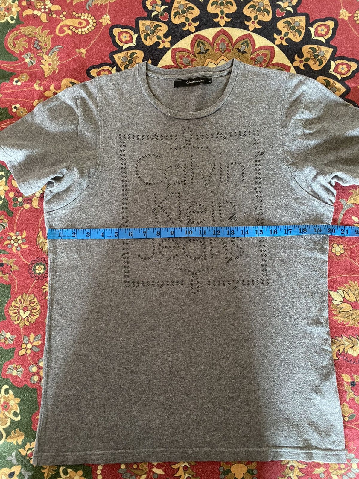 Calvin Klein Calvin Klein Jeans Spellout T Shirt Size US M / EU 48-50 / 2 - 9 Thumbnail