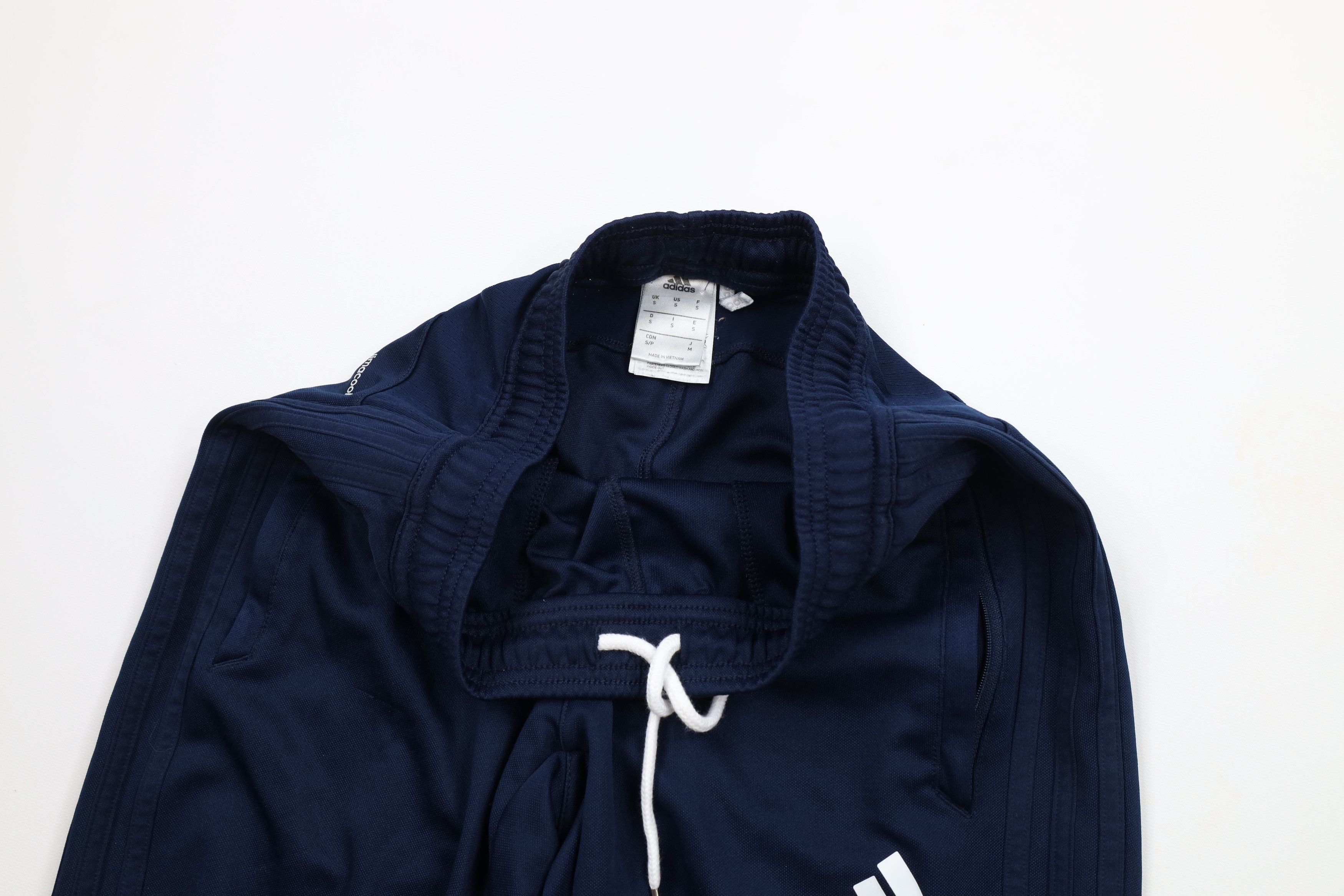 Adidas × Vintage Vintage Adidas Out Soccer Tapered Leg Warm Up Pants Blue Size US 32 / EU 48 - 7 Thumbnail