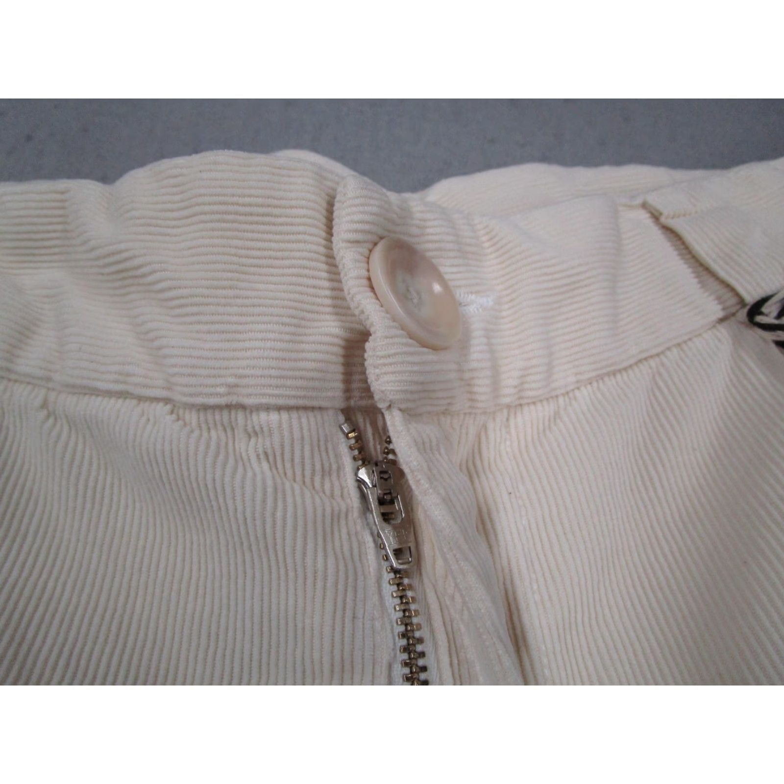 Olderbrother Olderbrother Corduroy Pants Large Ivory Organic Cotton Casual Mens Chino Size US 33 - 7 Thumbnail