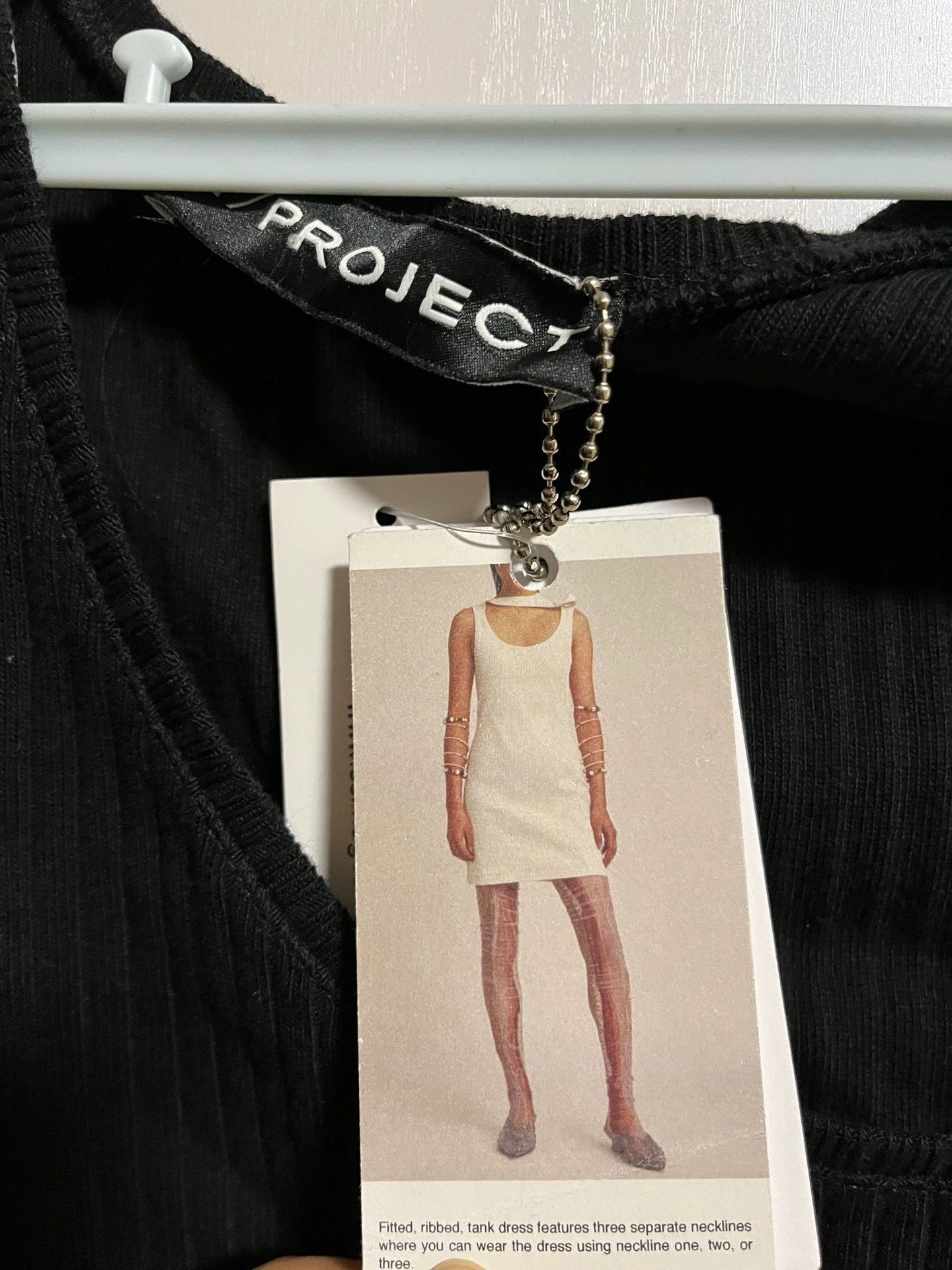 Yohji Yamamoto Y/project Irregular Multi-Way Dress 38 Oversized New w/Tags Size XS / US 0-2 / IT 36-38 - 3 Thumbnail