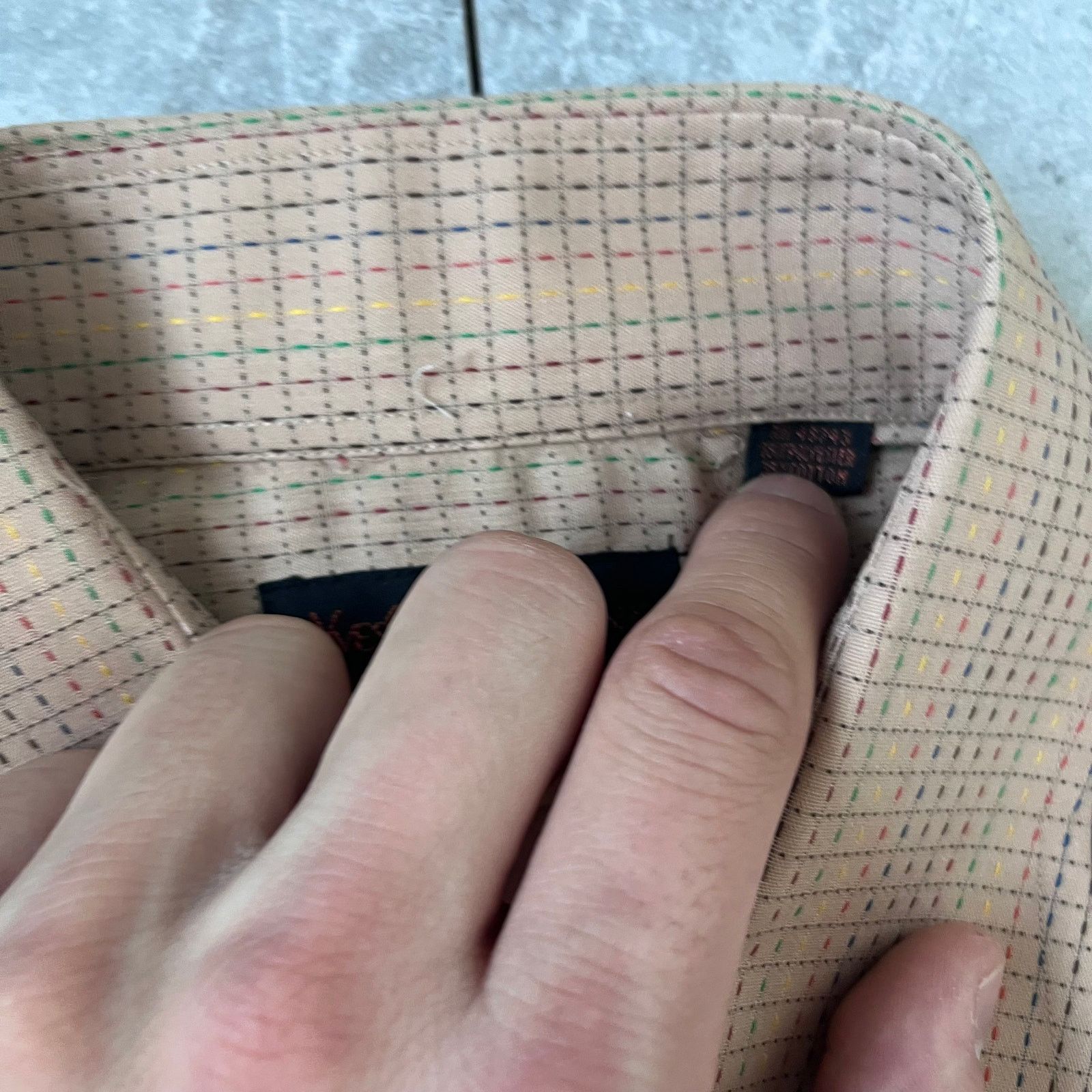 Yves Saint Laurent Yves Saint Laurent Shirt – Size 16 (32-33) – Vintage YSL Size US L / EU 52-54 / 3 - 6 Thumbnail
