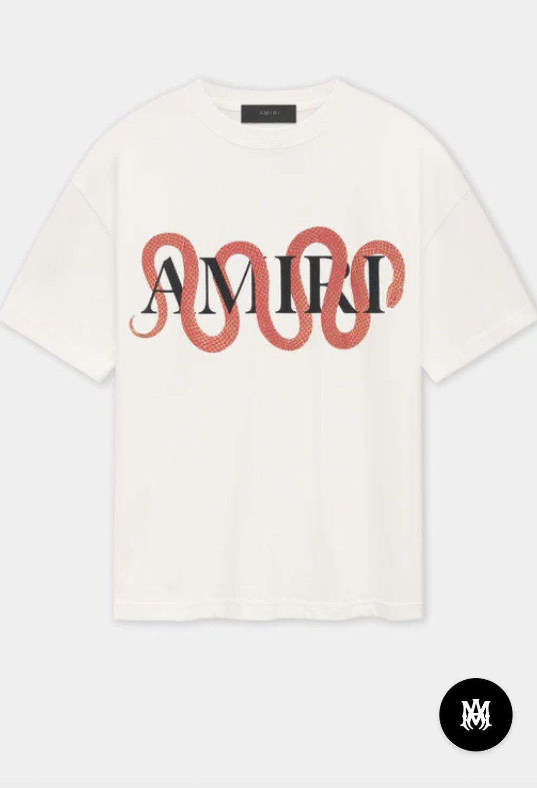 Amiri AMIRI Snake Tee Size US XXL / EU 58 / 5 - 1 Thumbnail