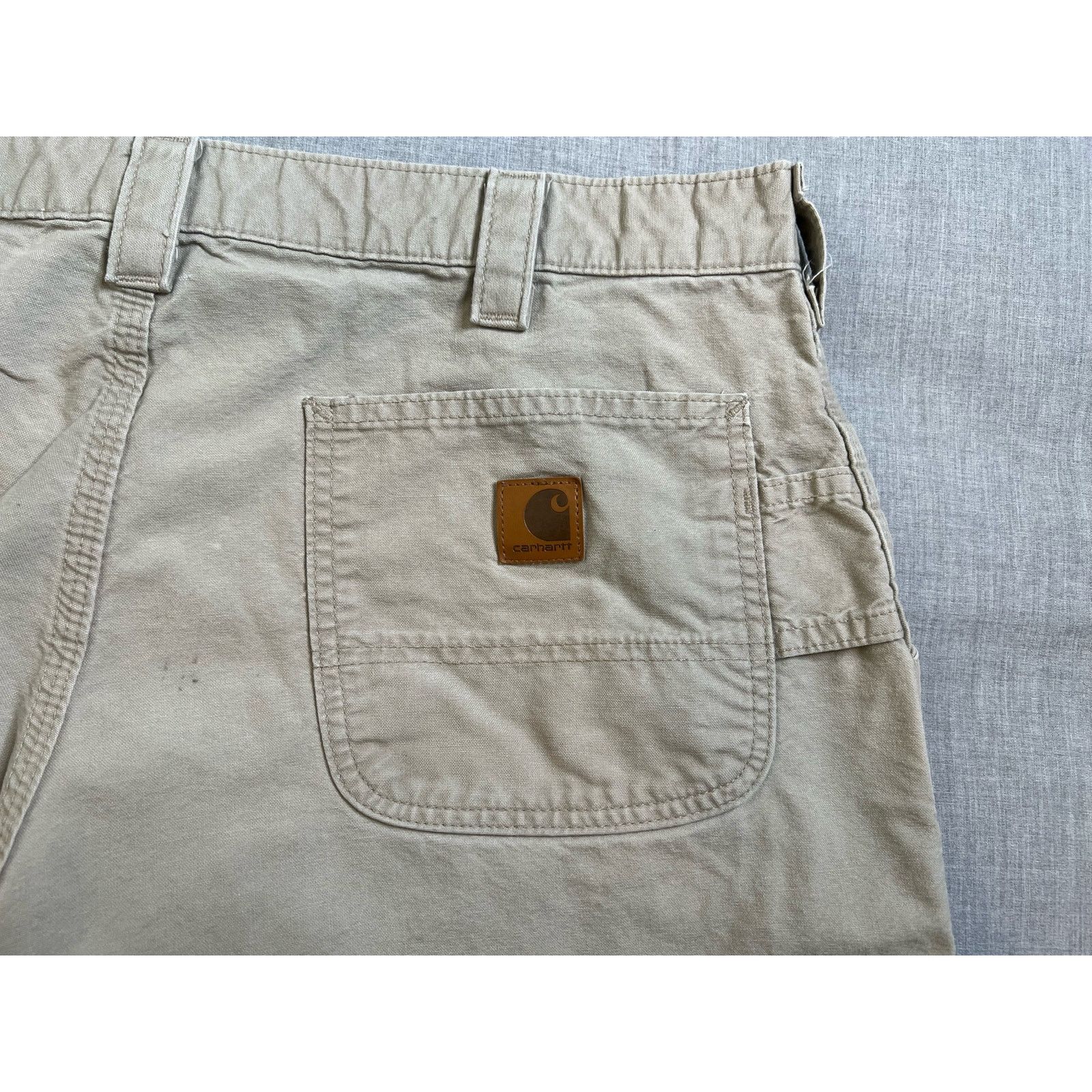 Carhartt Carhartt Original Dungaree Fit Carpenter Work Pants 38x32 Size US 38 / EU 54 - 4 Thumbnail