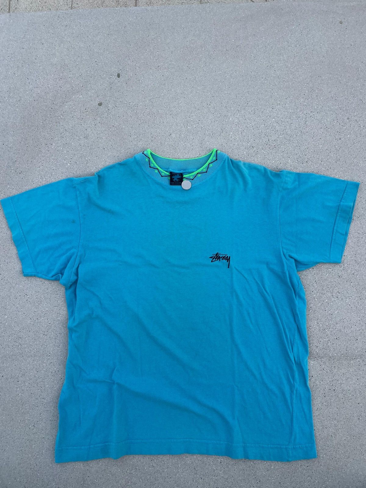 Stussy × Vintage Stussy Mockneck tomtom super rare TAG ( SURFMAN ) Size US M / EU 48-50 / 2 - 1 Thumbnail