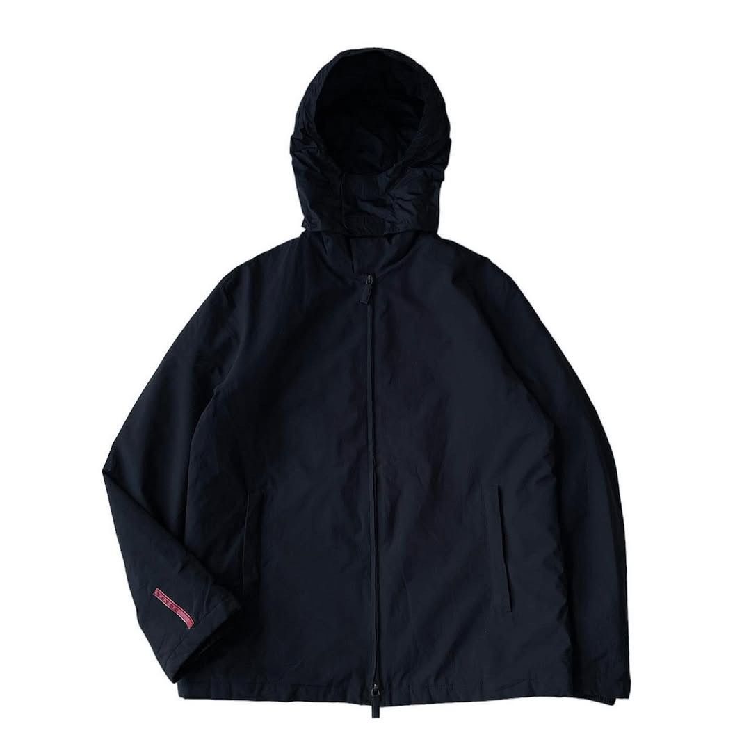 Prada PRADA Gore Tex Black Nylon 42 Jacket Art.280312 Mat