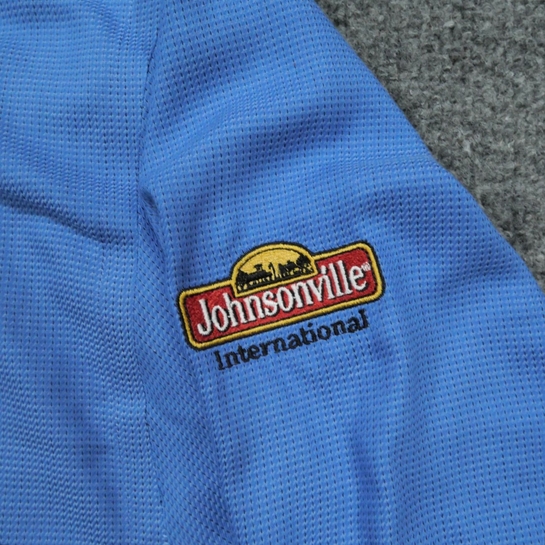 Cutter & Buck Cutter & Buck Shirt Mens XL Blue Button-Up Johnsonville Sausage Dress? Size 46R - 2 Thumbnail