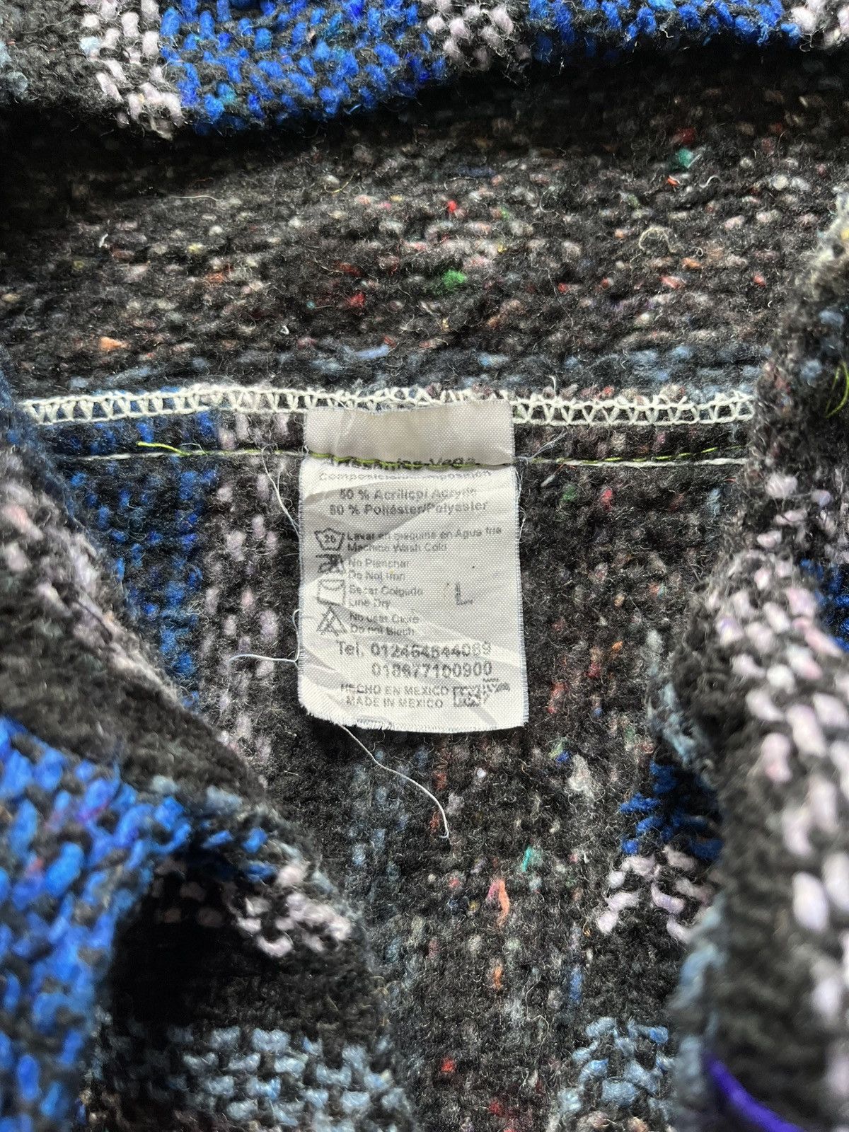 Mexicana Vintage baja mexican hoodie Size US L / EU 52-54 / 3 - 2 Thumbnail