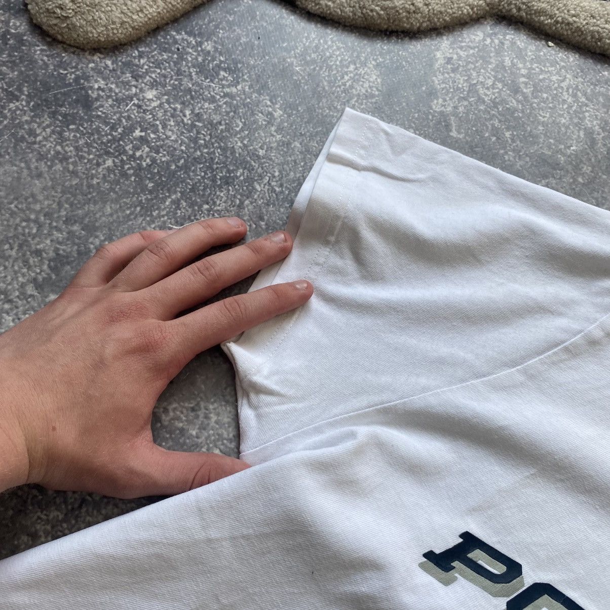 Polo Ralph Lauren Vintage Polo Ralph Lauren Jeans big logo Streetwear tee Size US L / EU 52-54 / 3 - 7 Thumbnail
