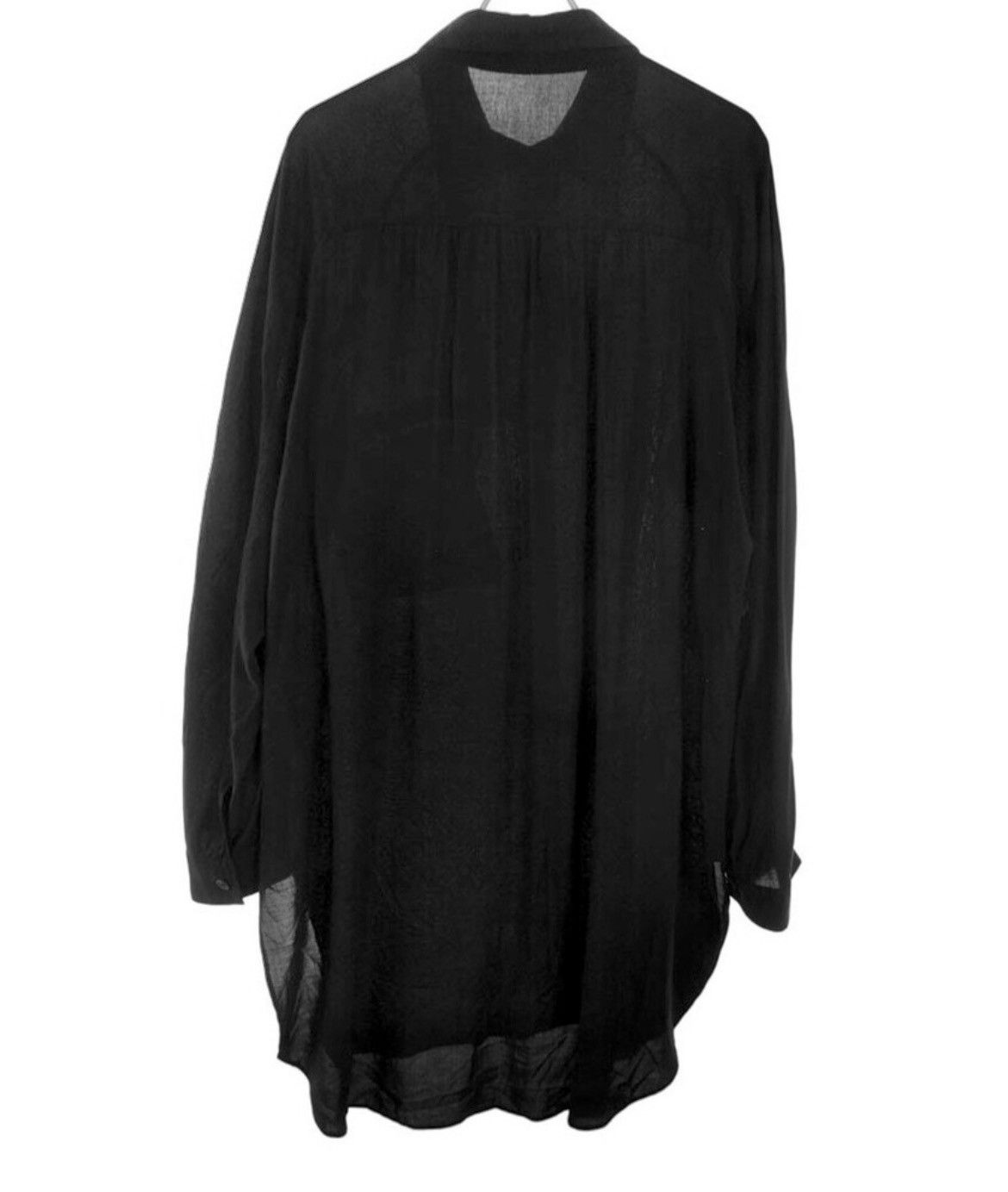 Yohji Yamamoto Pour Homme Shirt Strap Collar Design Size US L / EU 52-54 / 3 - 2 Thumbnail