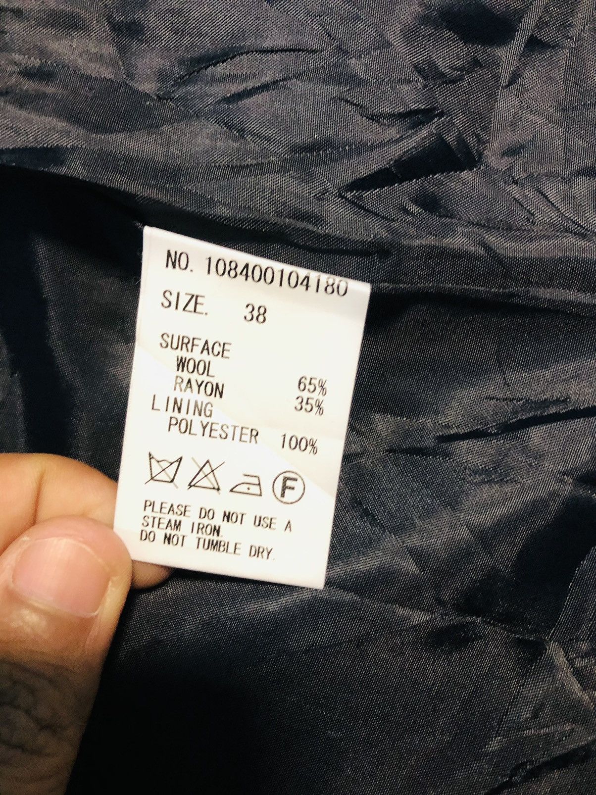 Japanese Brand Dendrobium Double Button Jacket/Coat (14) Size US S / EU 44-46 / 1 - 7 Thumbnail