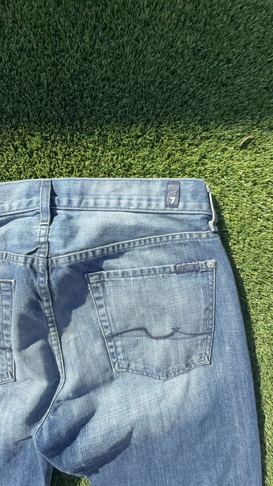 7 For All Mankind 7 for all mankind denim pants Size US 33 - 4 Thumbnail
